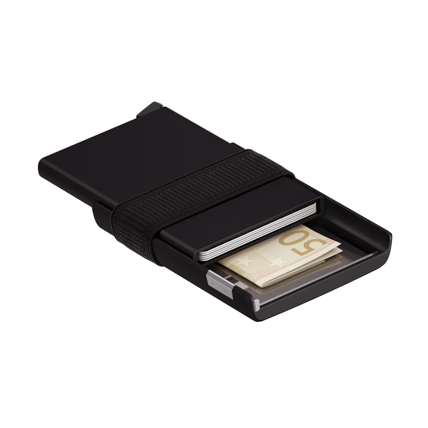 【新品未使用】SECRID CardSlide Black Secrid Card Slide- Black/Black - Just Bags Luggage Center