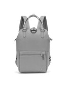 Pacsafe Citysafe CX Anti Theft Mini Backpack Econyl Gravilty Gray Just Bags Luggage Center