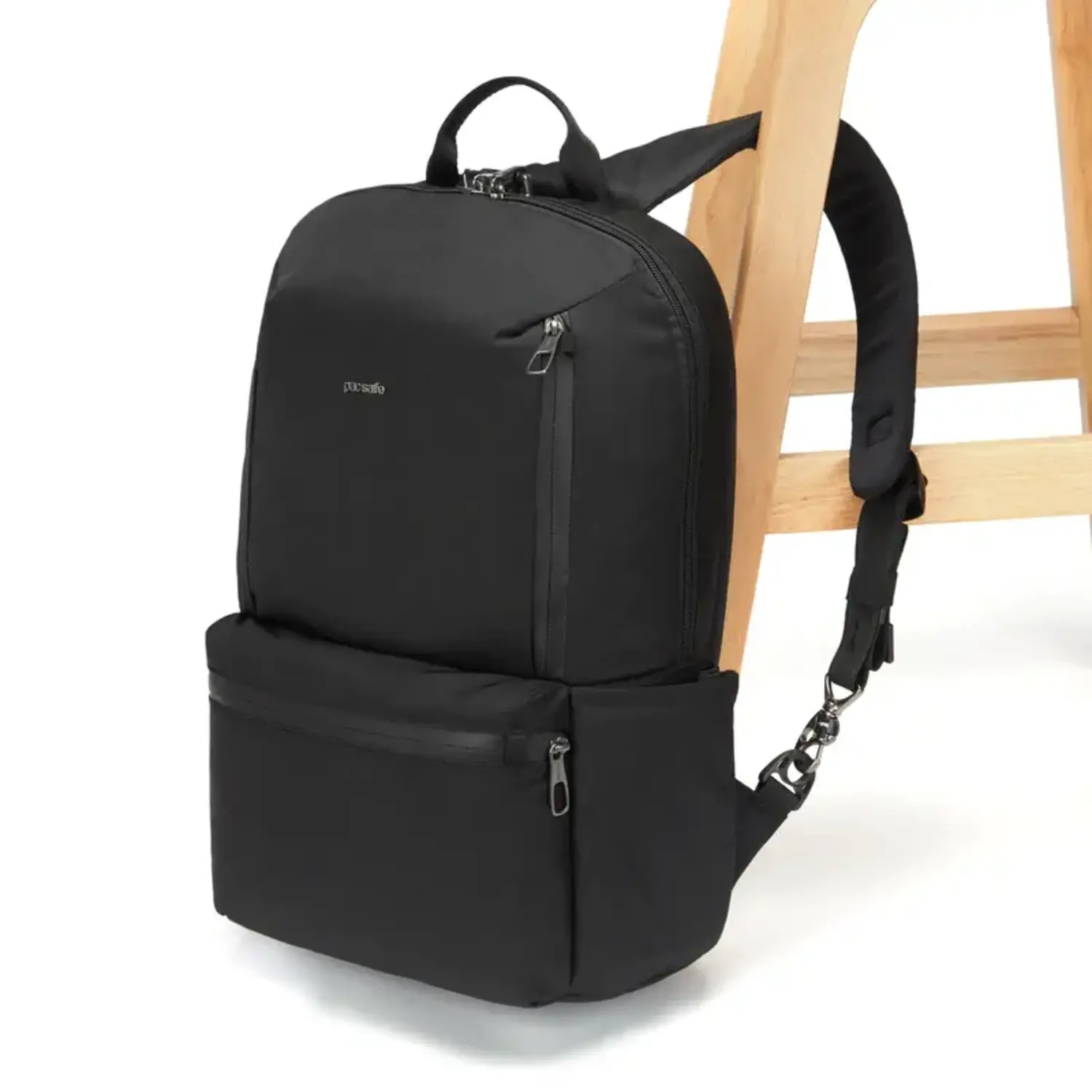PacSafe Metrosafe X 20L Anti-Theft Backpack- Black - Just Bags