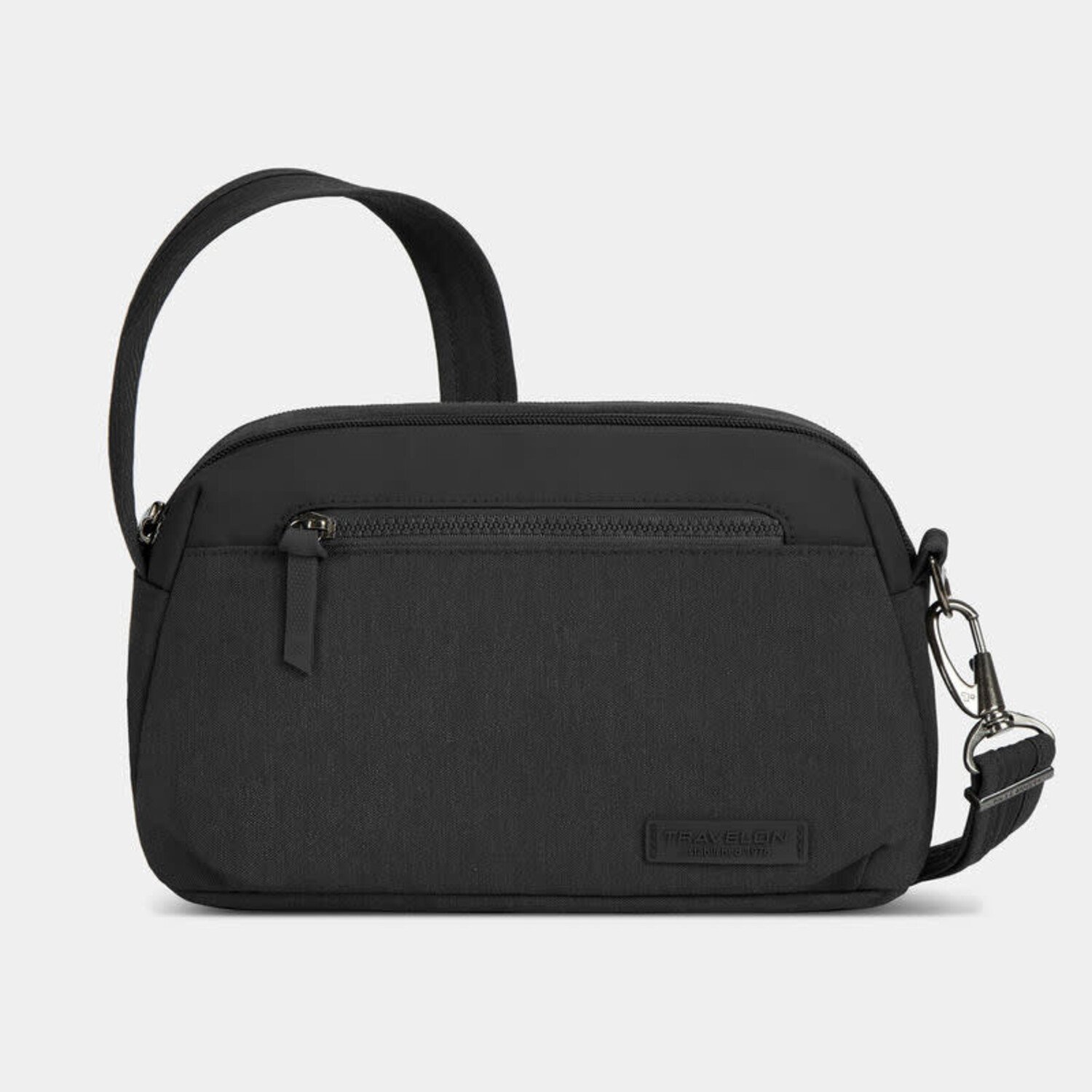 Travelon Anti-Theft Metro Dome Crossbody- Black - Just Bags