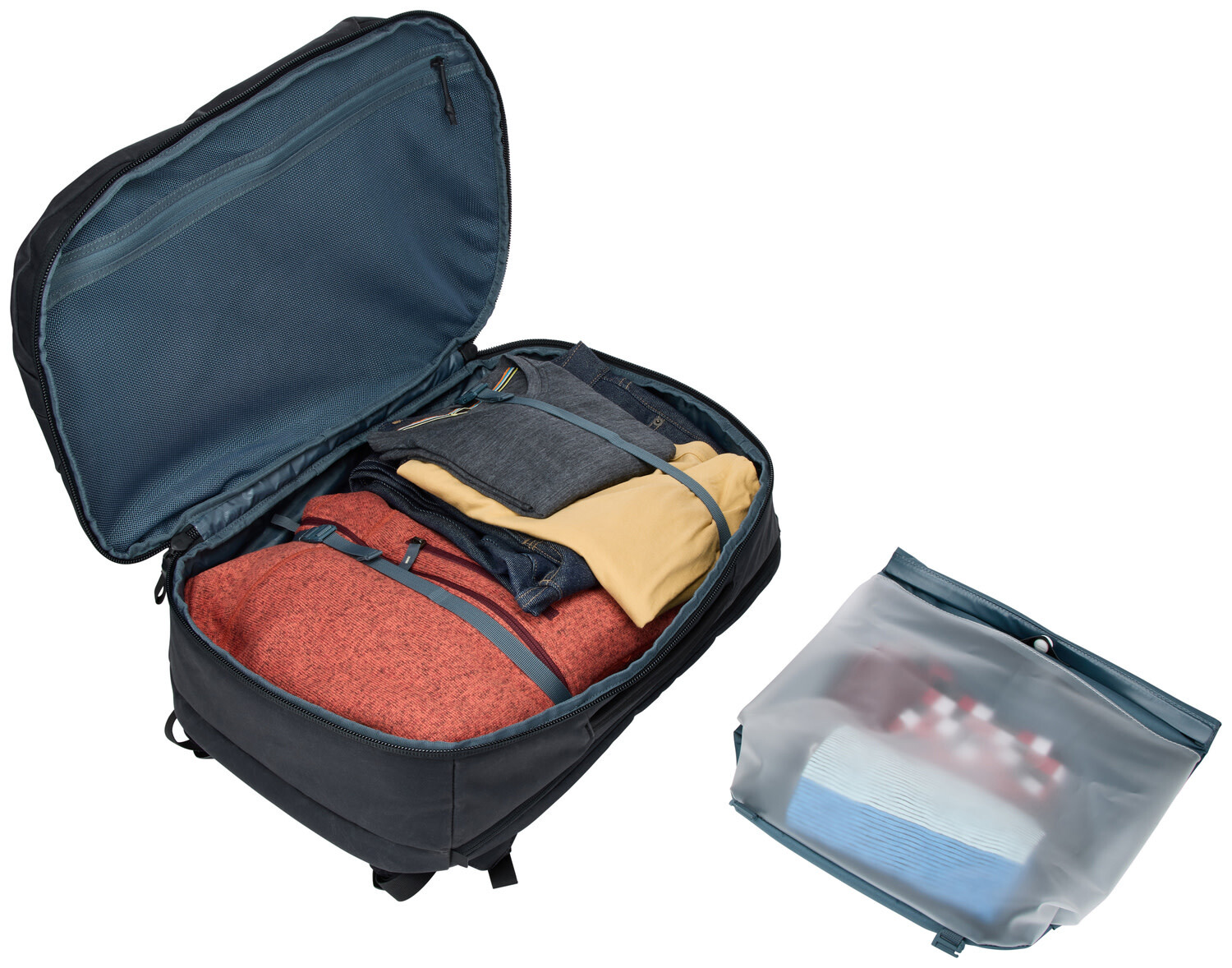 Thule Aion Travel Backpack 40L black - Just Bags Luggage Center