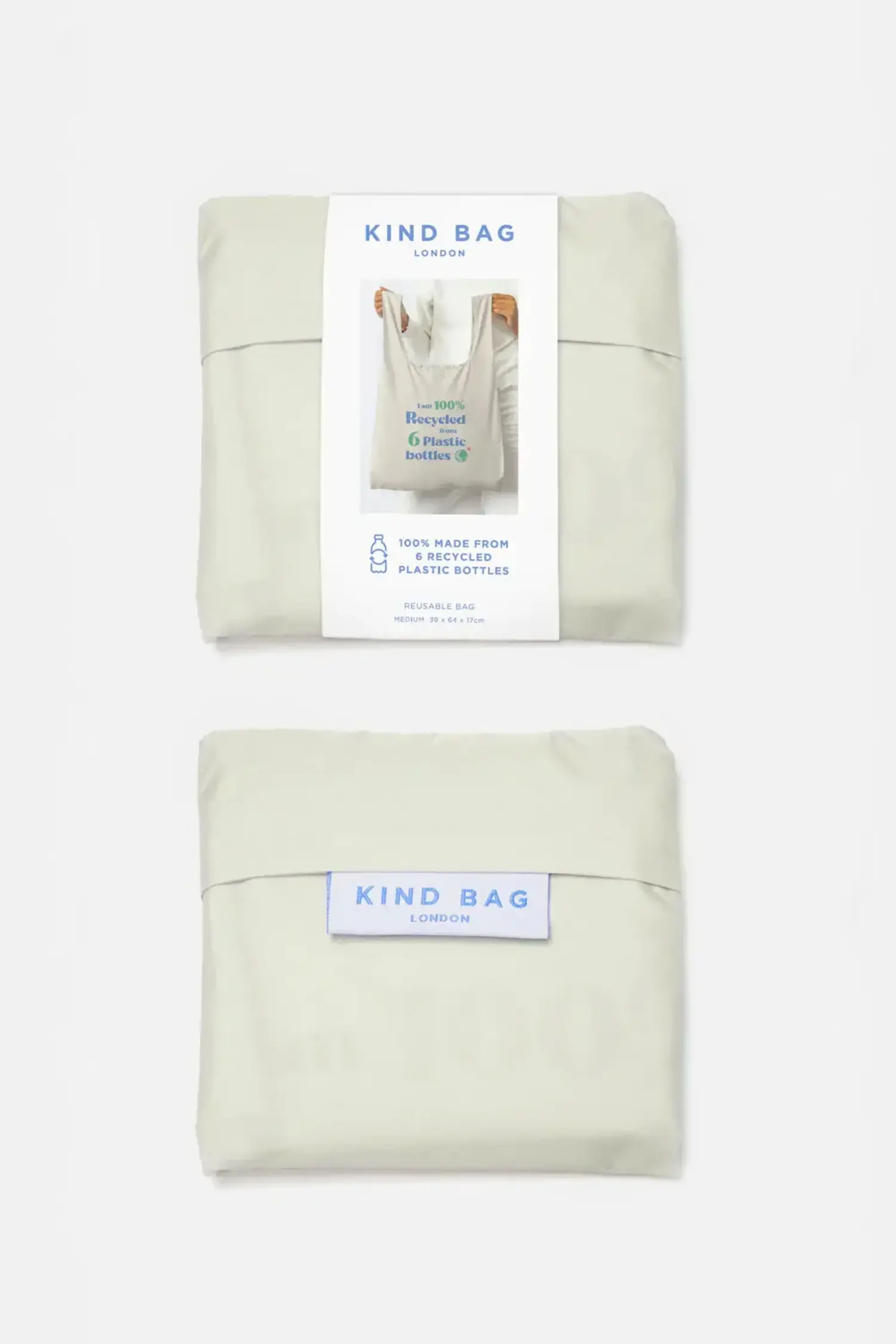 Kind Bag Medium Reusable Shopper-Recycle - Just Bags Luggage Center