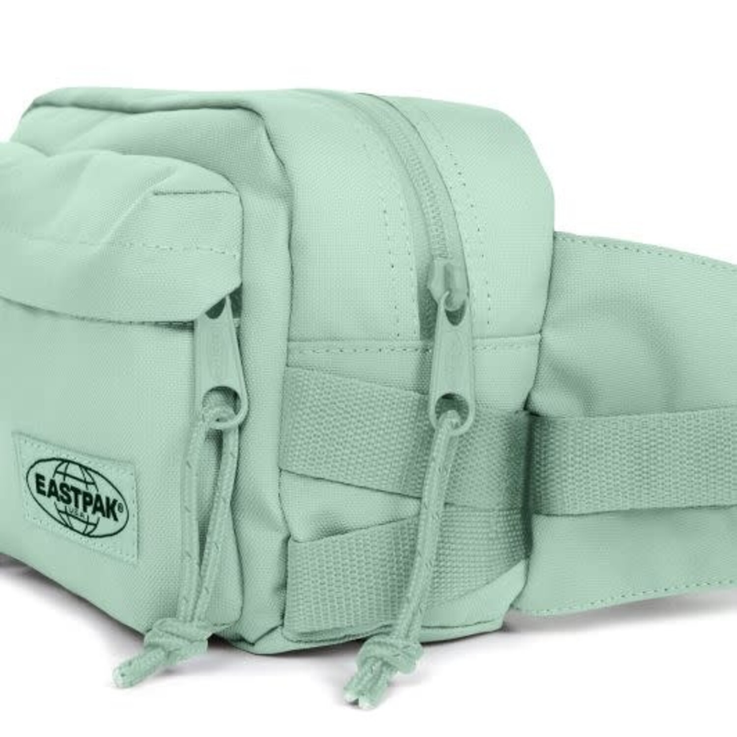 Eastpak Bumbag Double Waist Pouch - Calm Green - Just Bags Eastpak Bumbag Double Waist Pouch - Calm Green - Just Bags