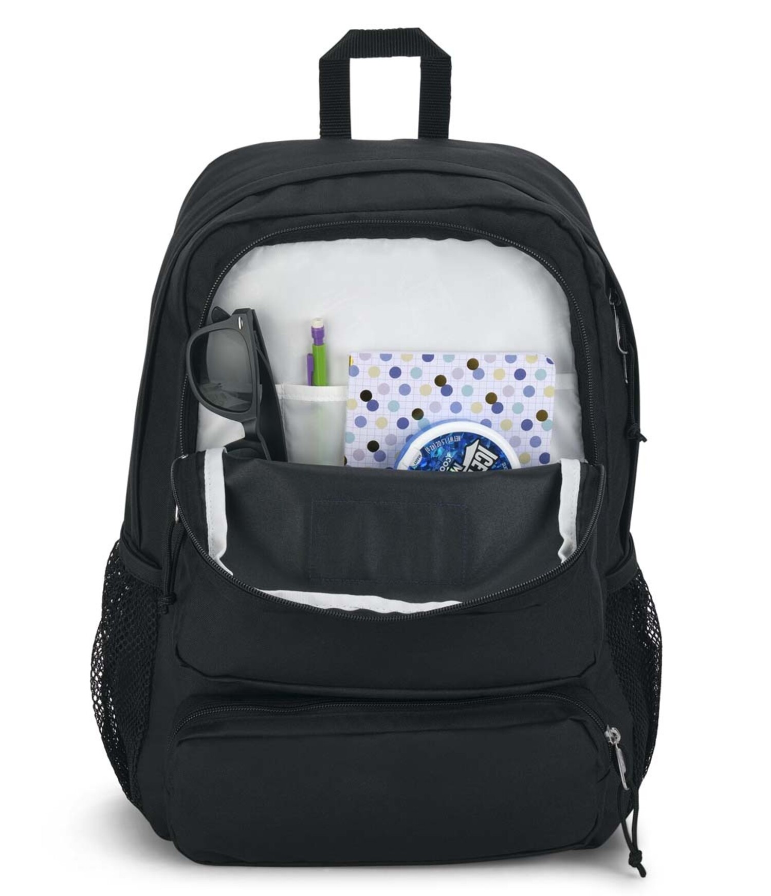 Jansport Doubleton Backpack- Black - Just Bags Luggage Center