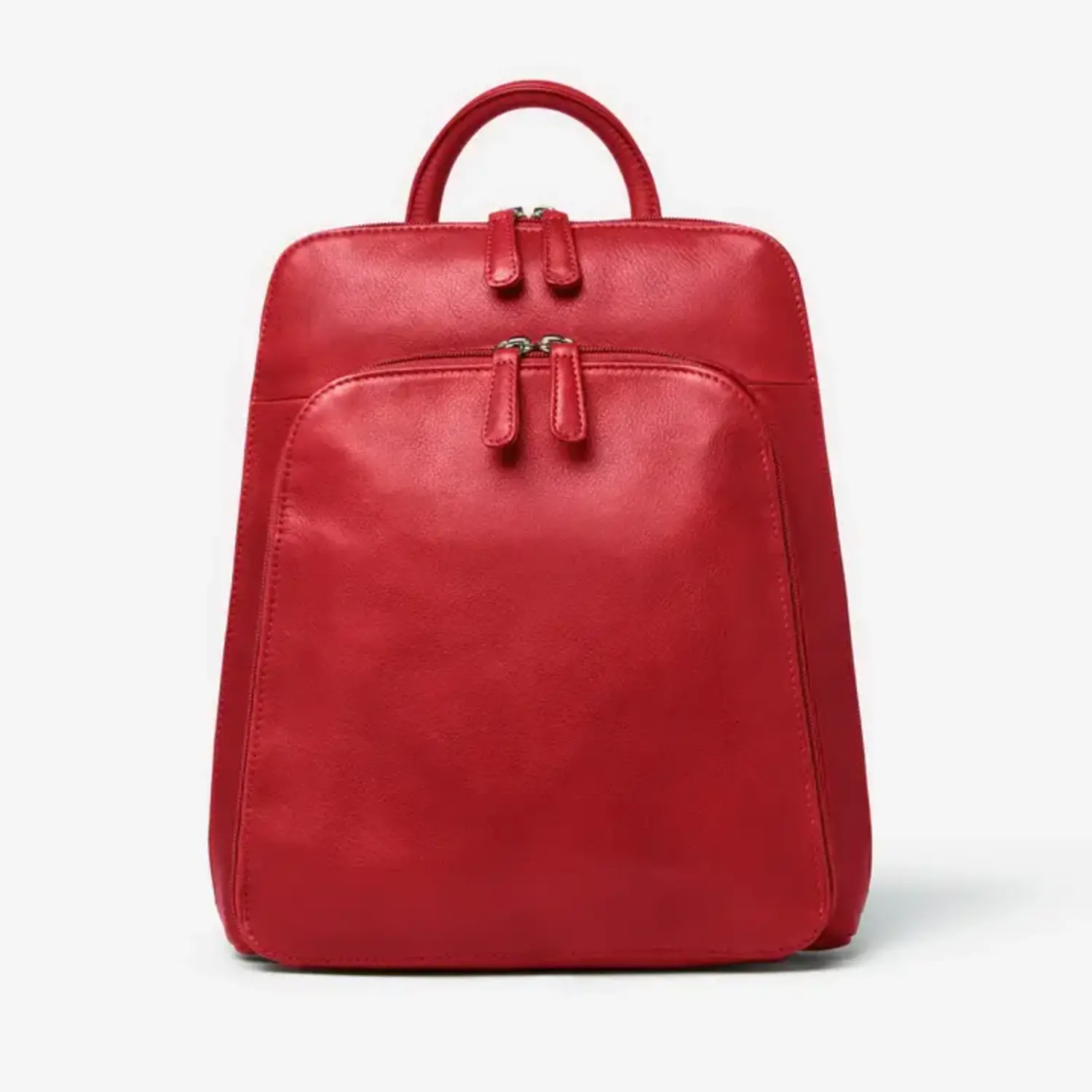 Osgoode Marley Red Leather Backpack Osgoode Marley Leather Backpack Purse | Mercari main image 3
