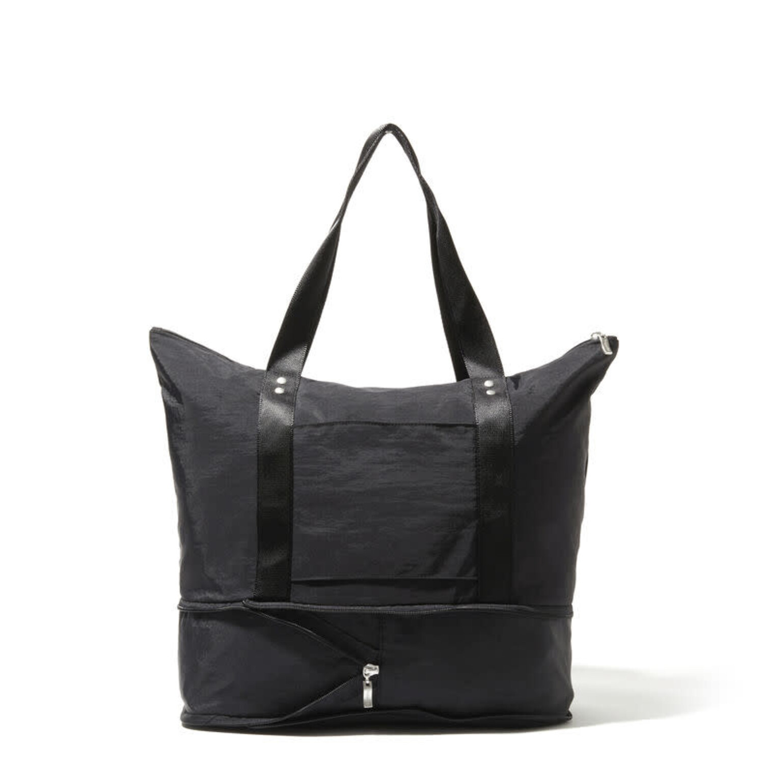 Baggallini Carryall Expandable Packable Tote- Black