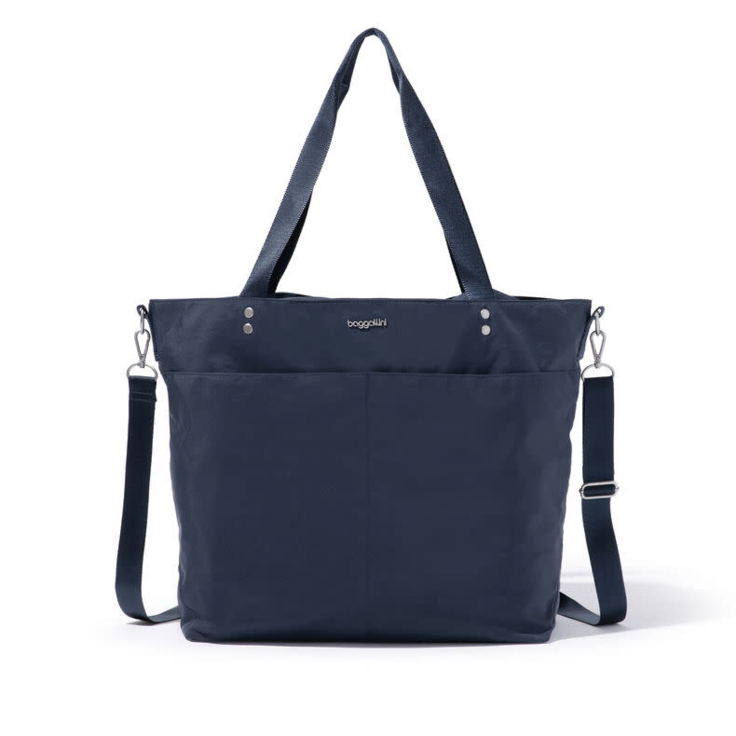 Baggallini Large Carryall Tote- French Navy - Just Bags Luggage Center