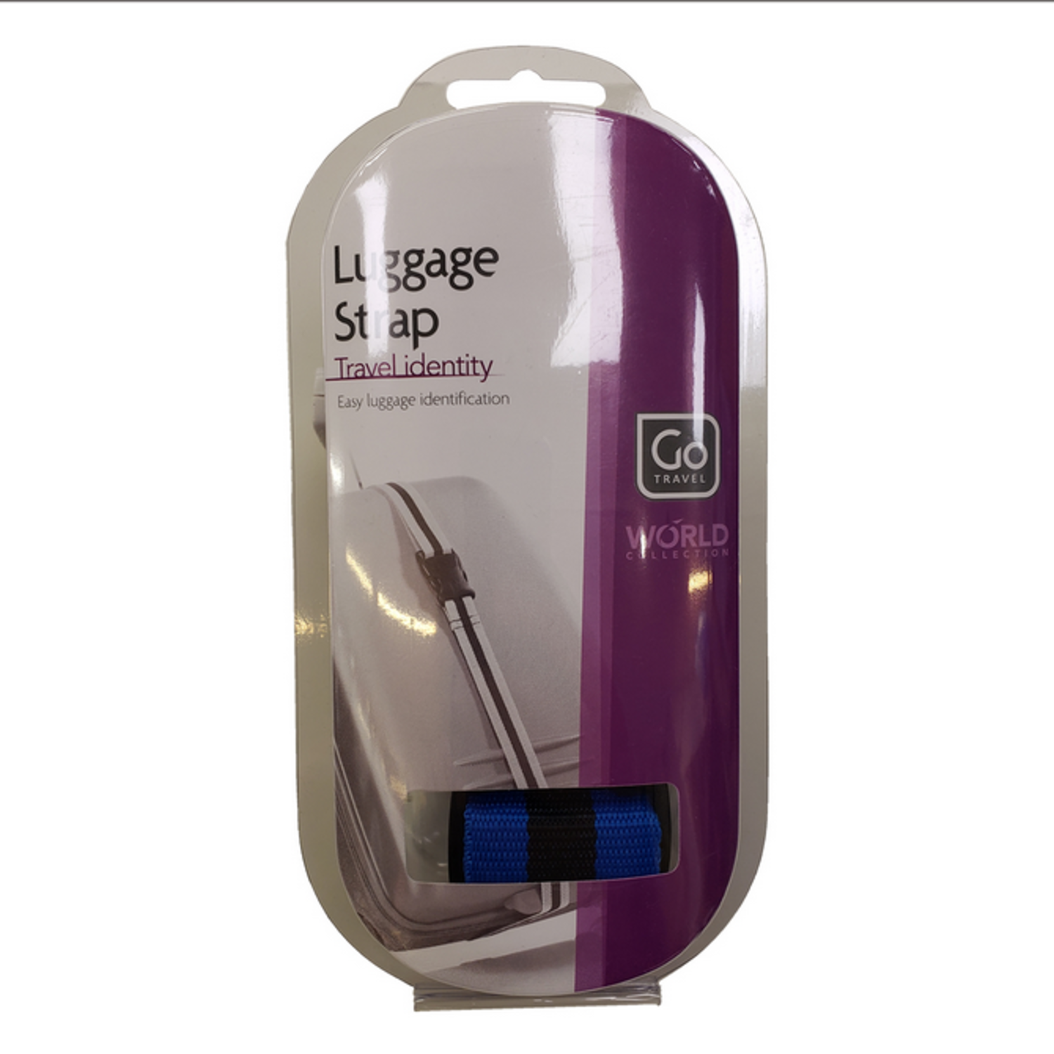 Go Travel Glo Luggage ID Strap