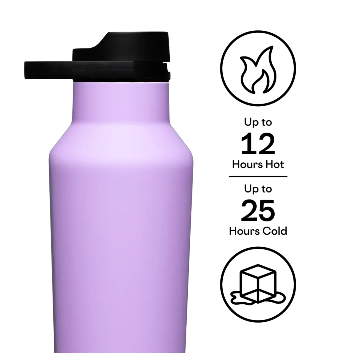 Corkcicle Sport Canteen 20oz- Sun-Soaked Lilac - Just Bags Luggage