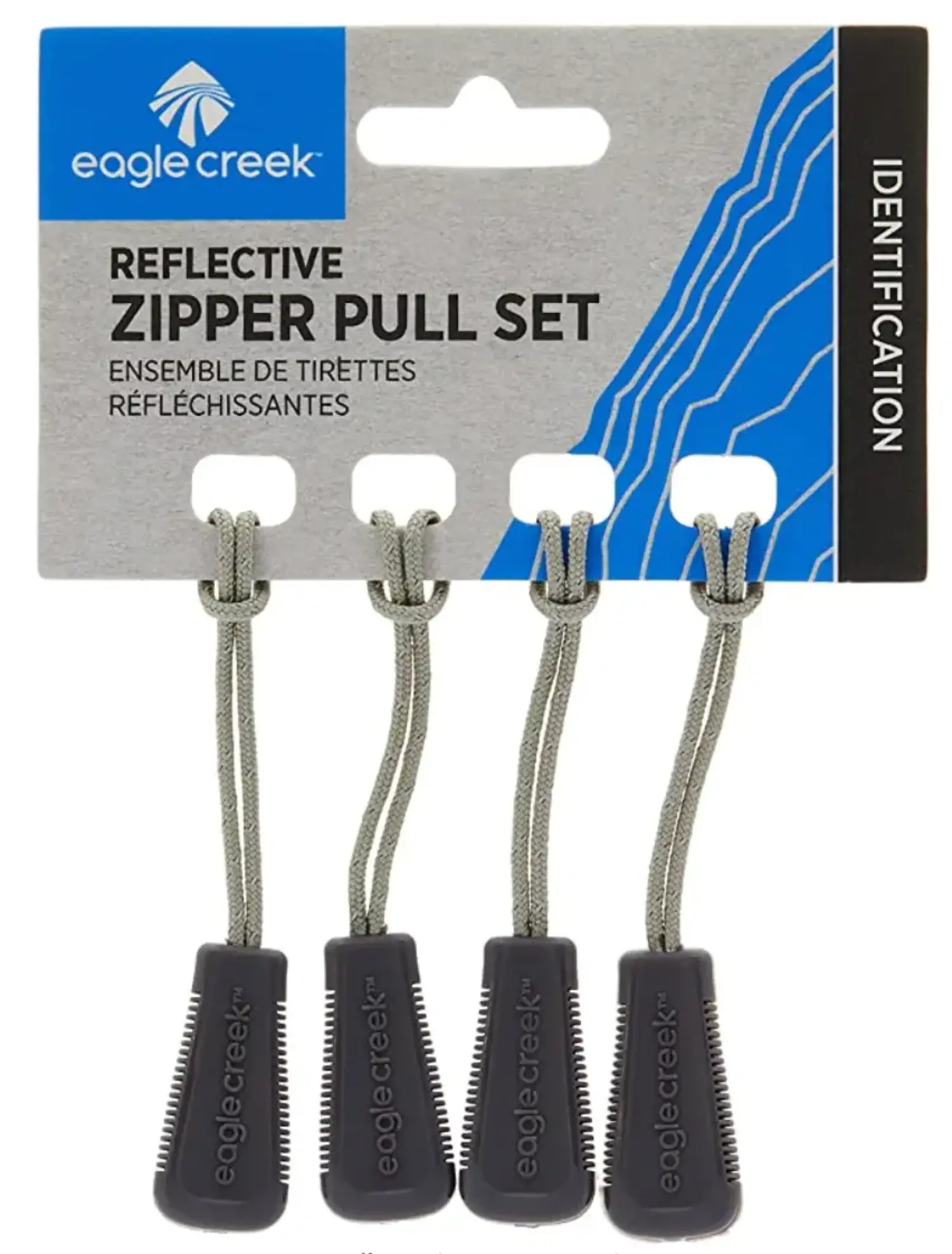 Eagle Creek Reflective Zipper Pull Set - Just Bags Luggage Center
