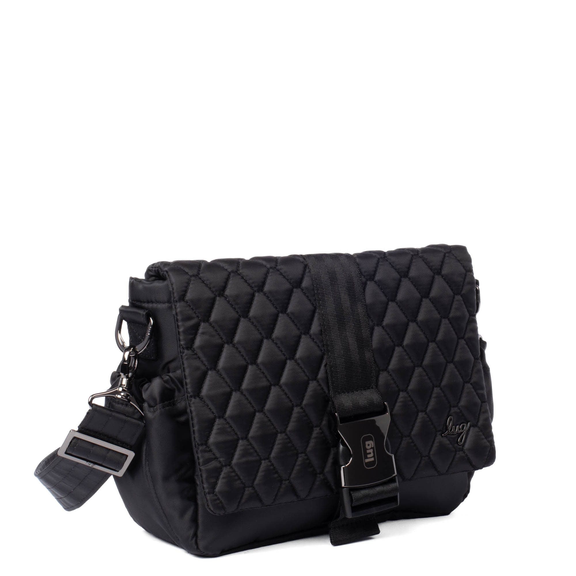 LUG Harness Crossbody Bag Black