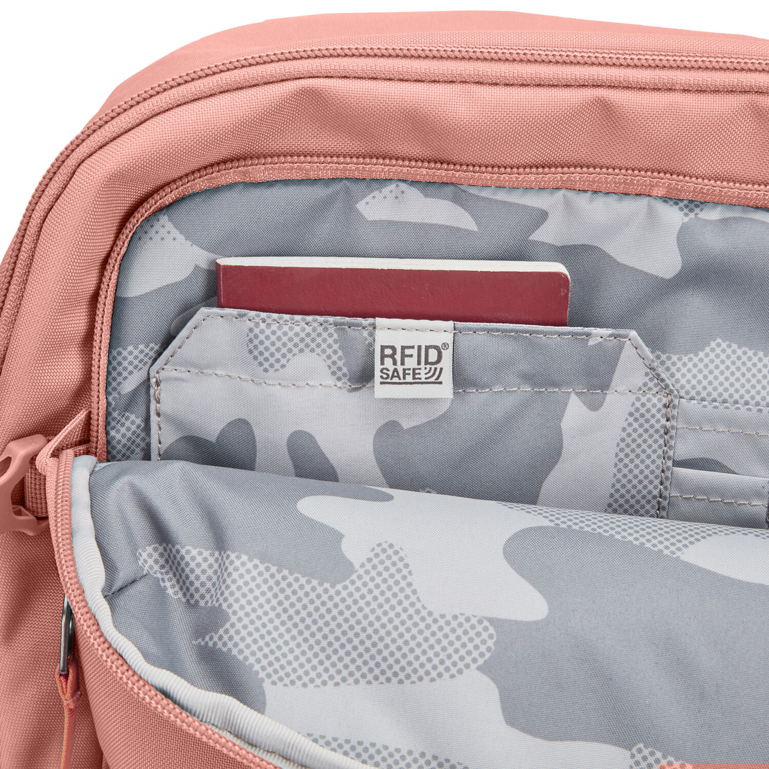 Pacsafe® GO anti-theft 34L carryon backpack- Rose - Just Bags