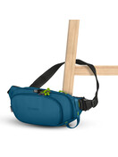 Pacsafe Eco Anti Theft Waist Pack Econyl Tidal Teal Just Bags Luggage Center