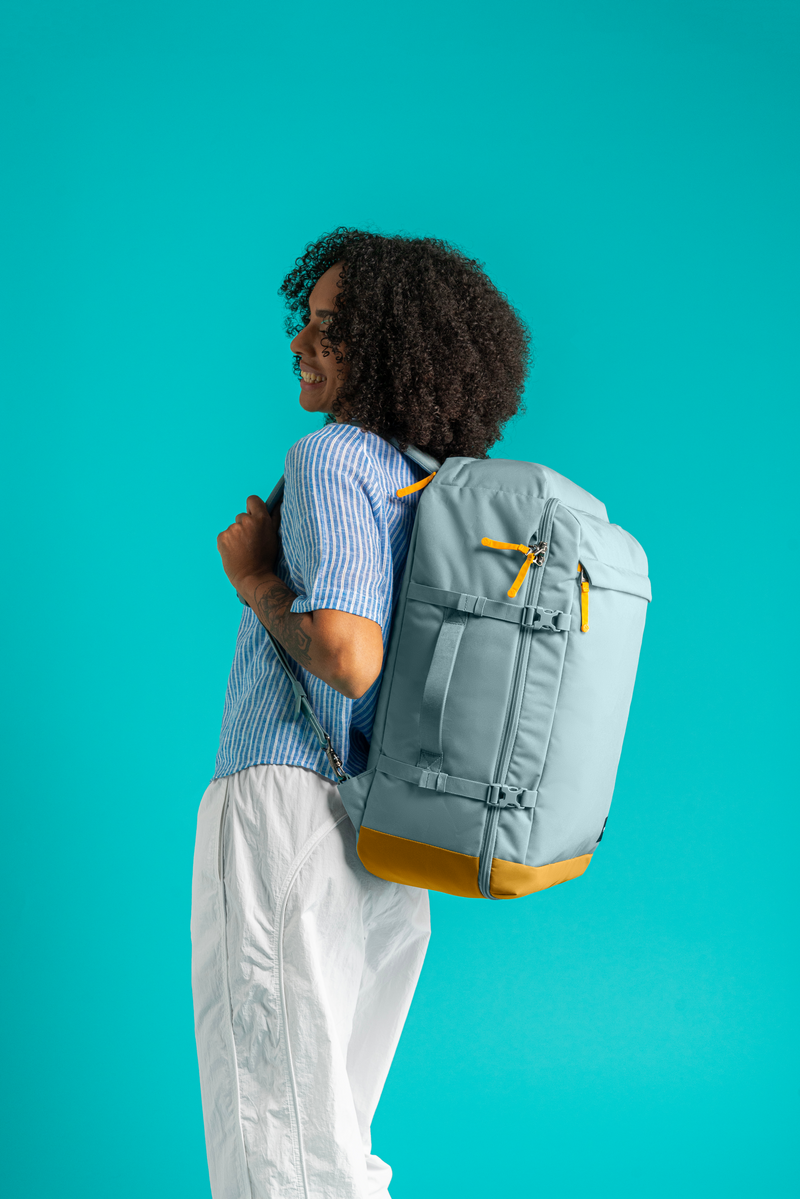 Pacsafe GO 44L Anti theft Carry on Backpack Fresh Mint