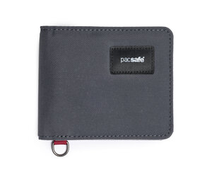 Pacsafe RFIDsafe RFID Blocking Bifold Wallet - Slate - Just Bags Luggage  Center
