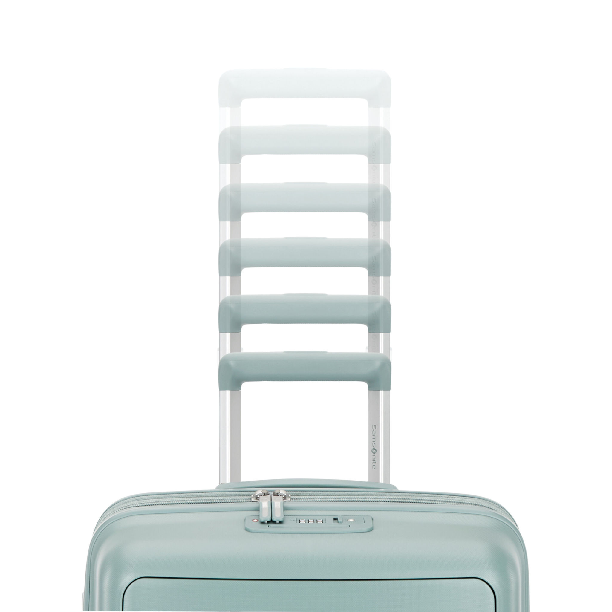 Samsonite Elevation Plus Carry on Spinner Cypress Green Just Bags Luggage Center