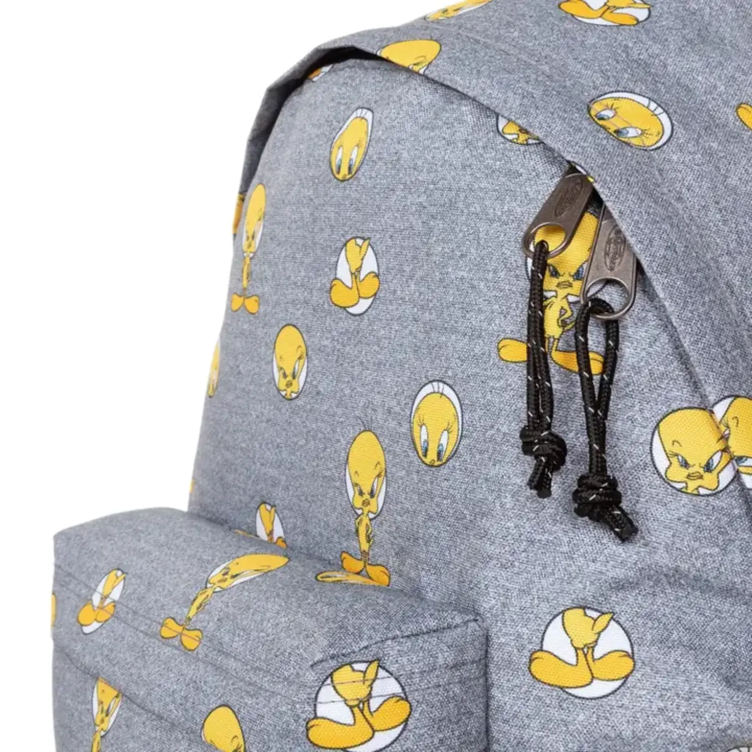 Eastpak Padded Pak R- Looney Tunes Tweety Grey - Just Bags Luggage Center