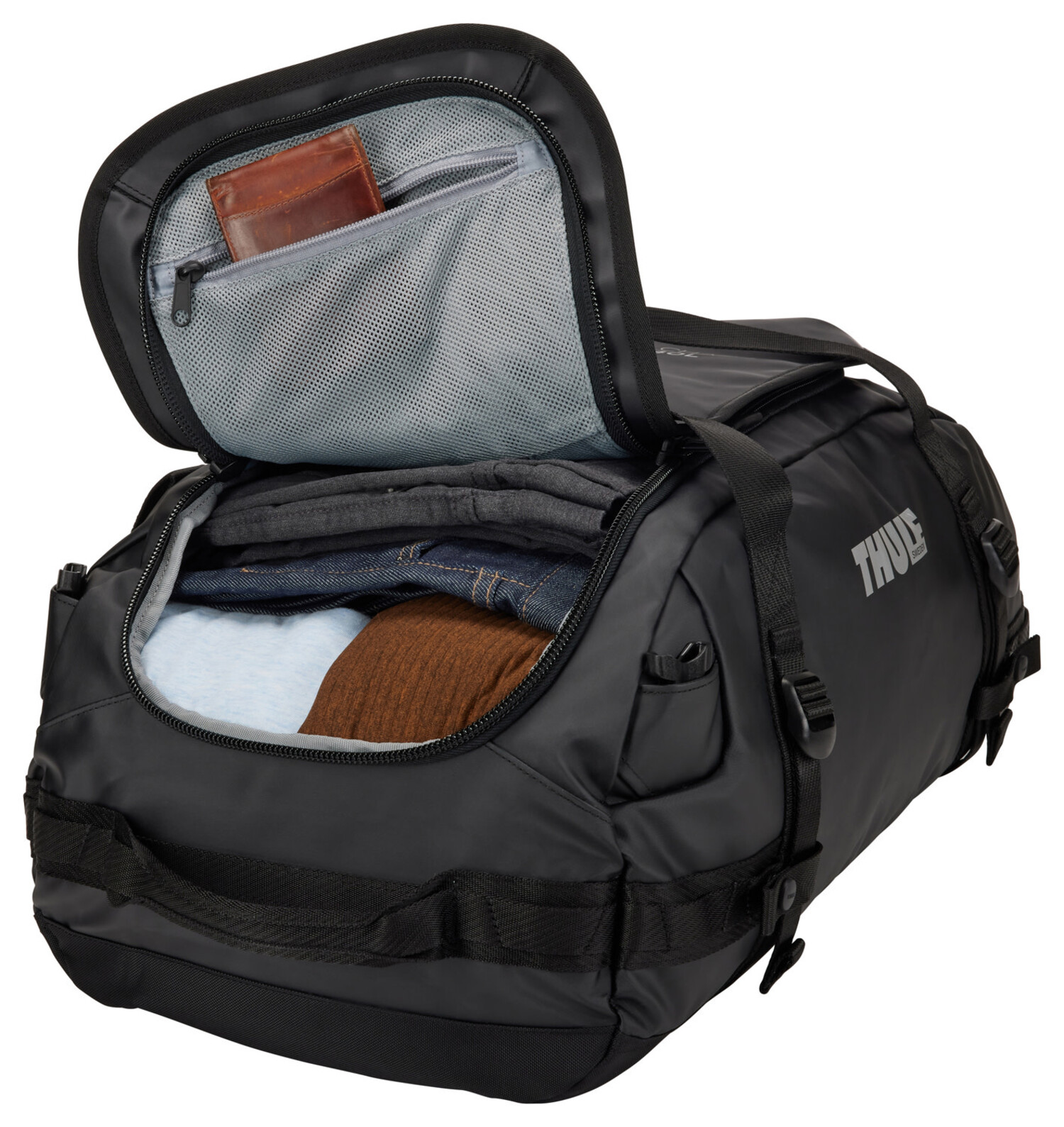 Thule Chasm 40L Duffel Bag- Black - Just Bags Luggage Center Thule Chasm 40L Duffel Bag- Black - Just Bags Luggage Center