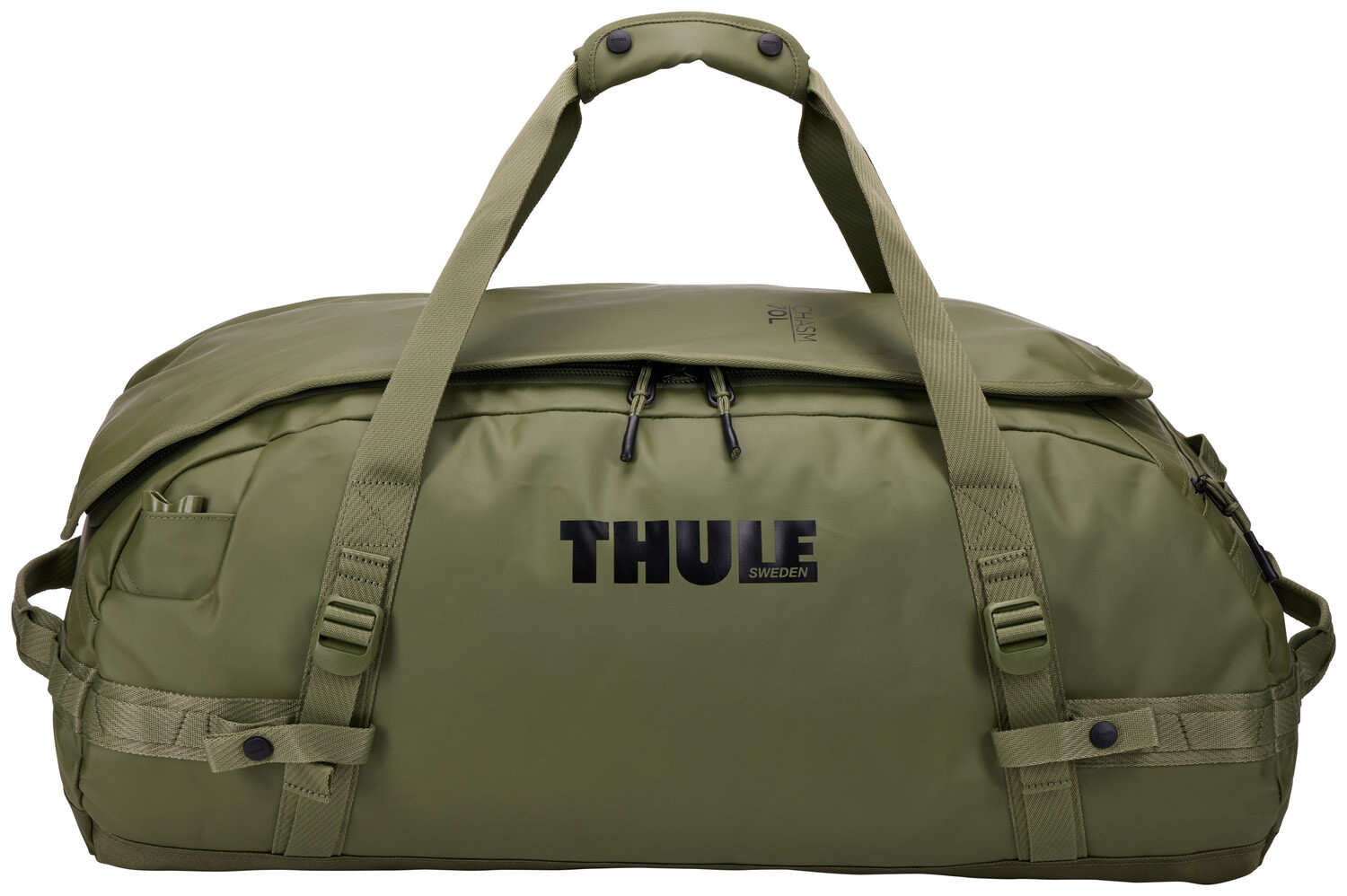 Thule Chasm 70L Duffel Bag- Olivine - Just Bags Luggage Center