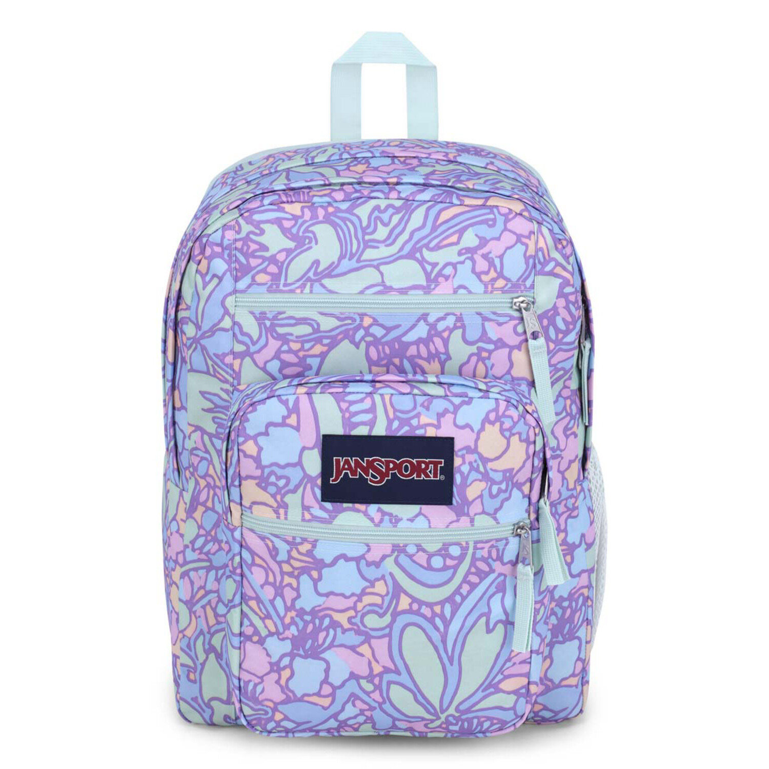 Purple jansport big student backpack hotsell