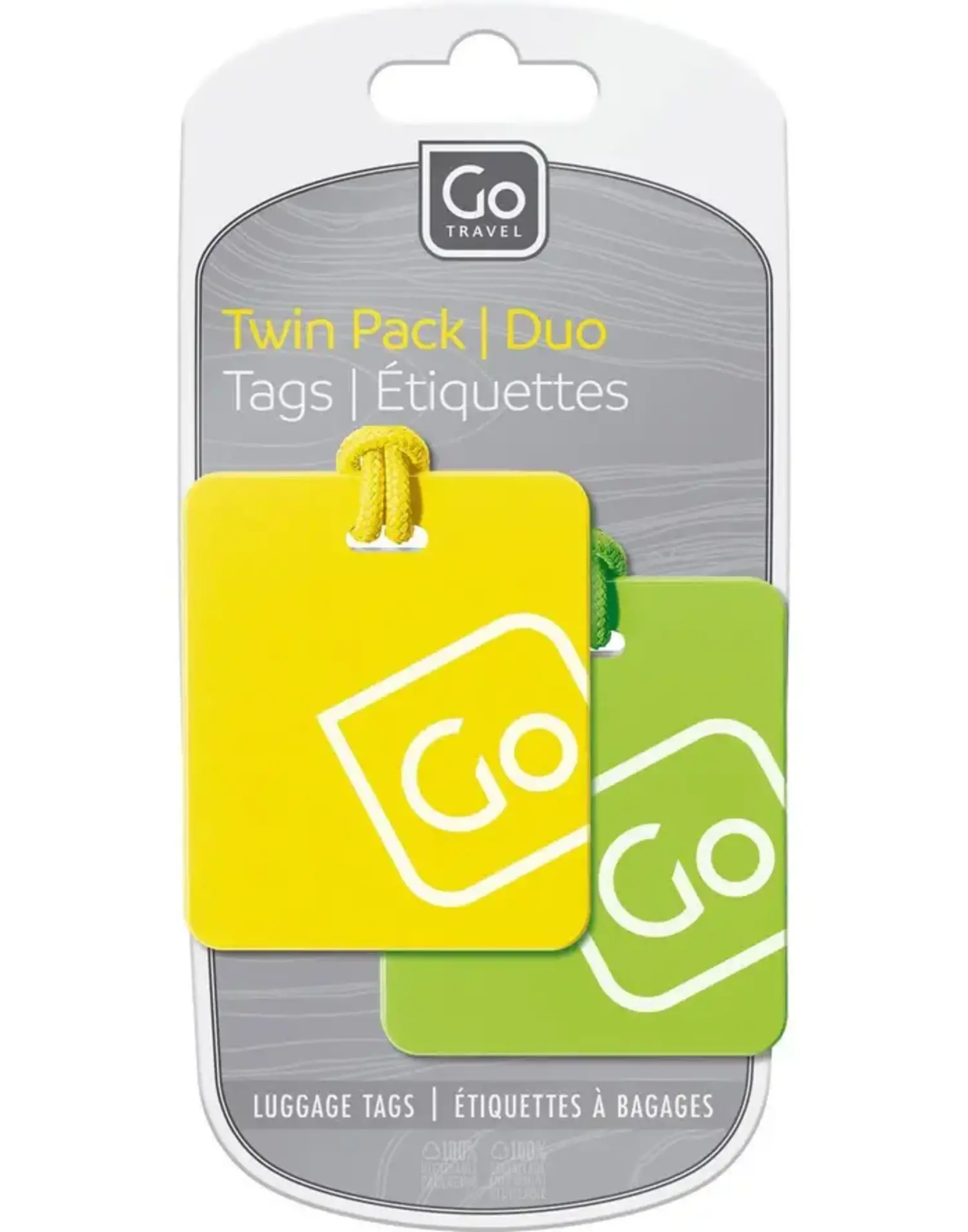 GOTRAVEL Luggage Tags 2 PK