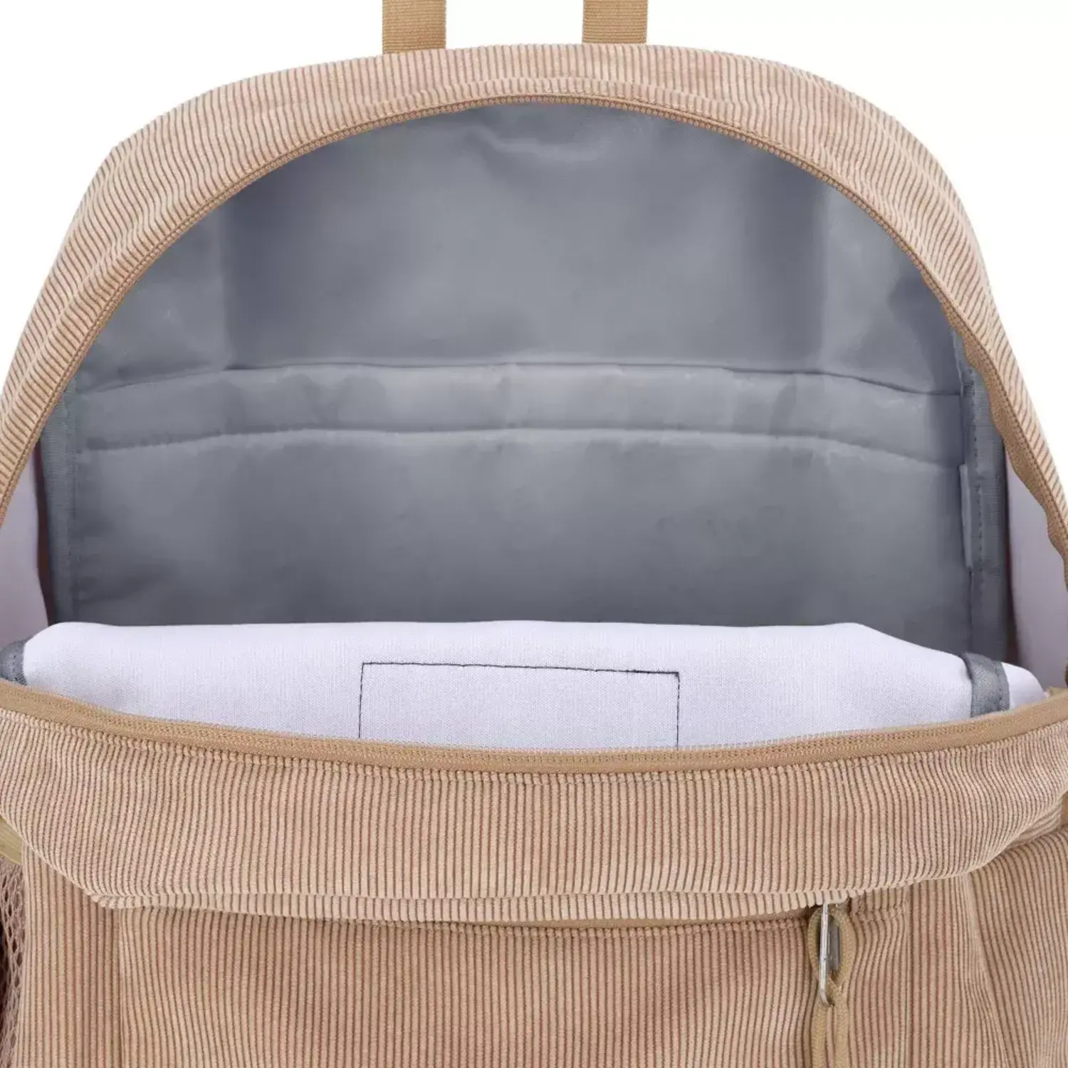 JANSPORT公式 グランビー リミックス コーデュロイ TRAVERTINE Jansport Cross Town Plus Remix- Travertine Corduroy - Just