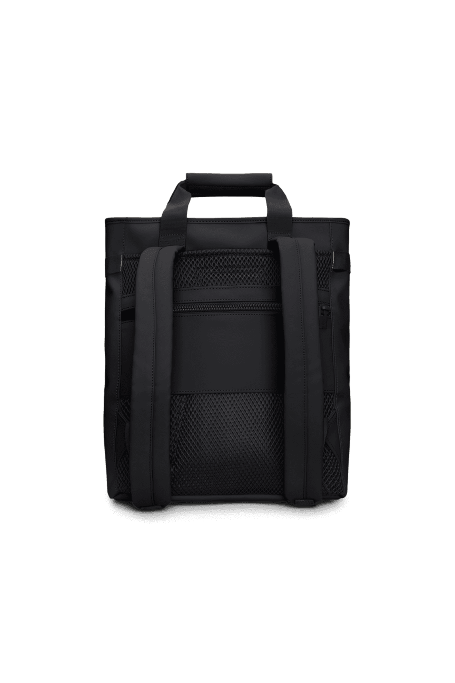 Rains Texel Tote Backpack- Black - Just Bags Luggage Center
