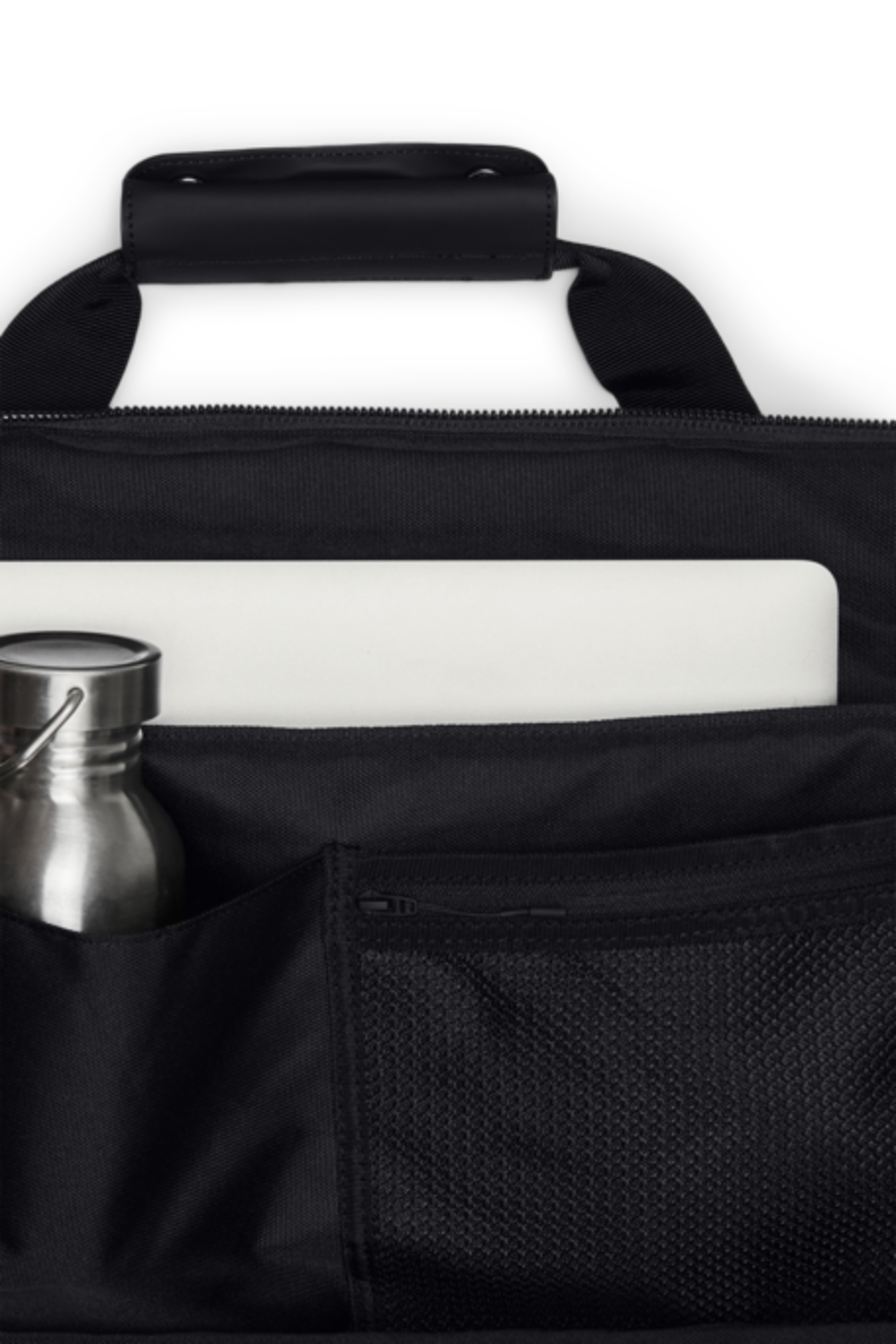 Rains tote backpack black hotsell
