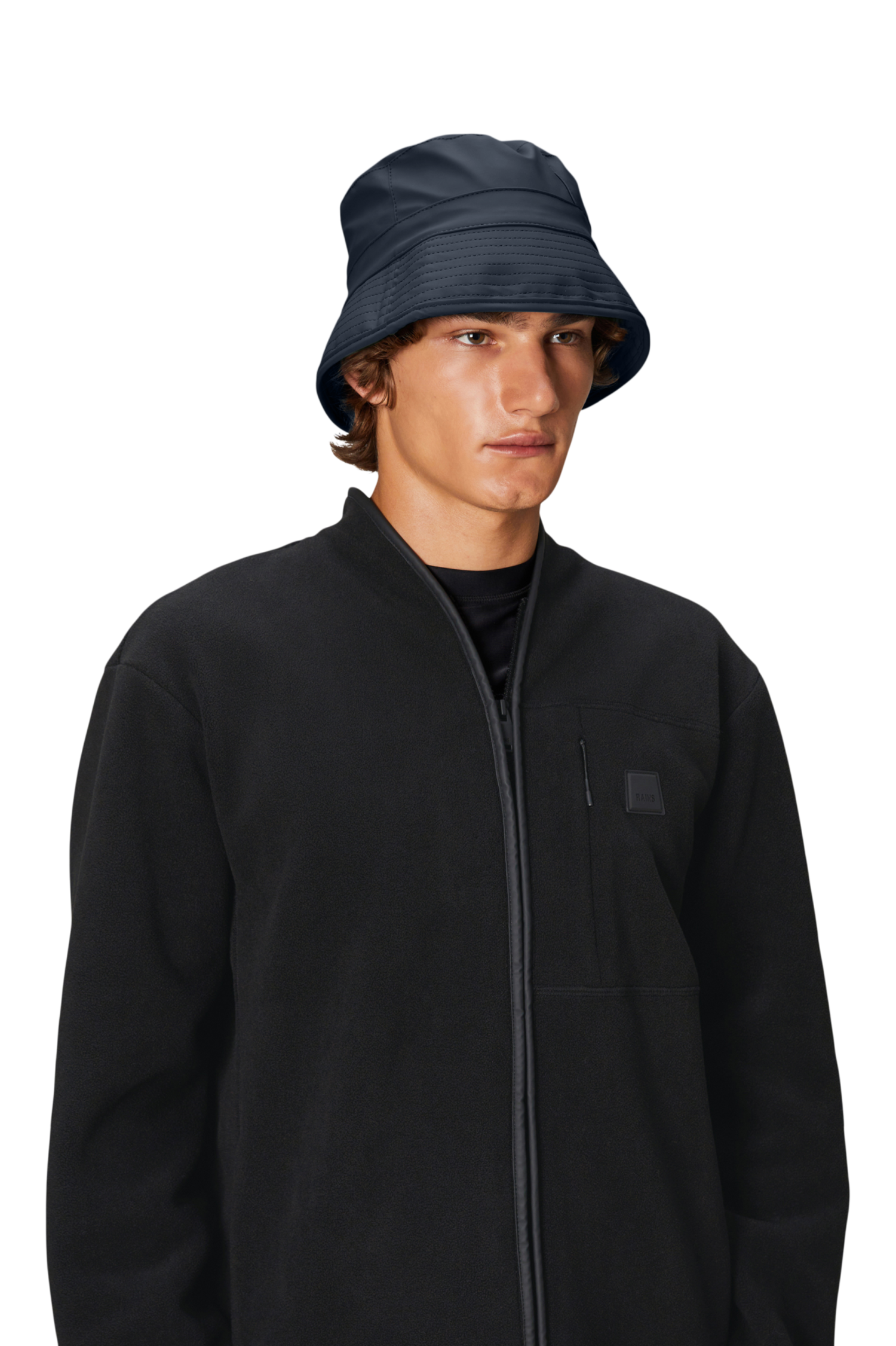 CLUBHAUS Rainproof Bucket Hat - Navy Ｌ CLUBHAUS Rainproof Bucket Hat - Navy | CLUBHAUS