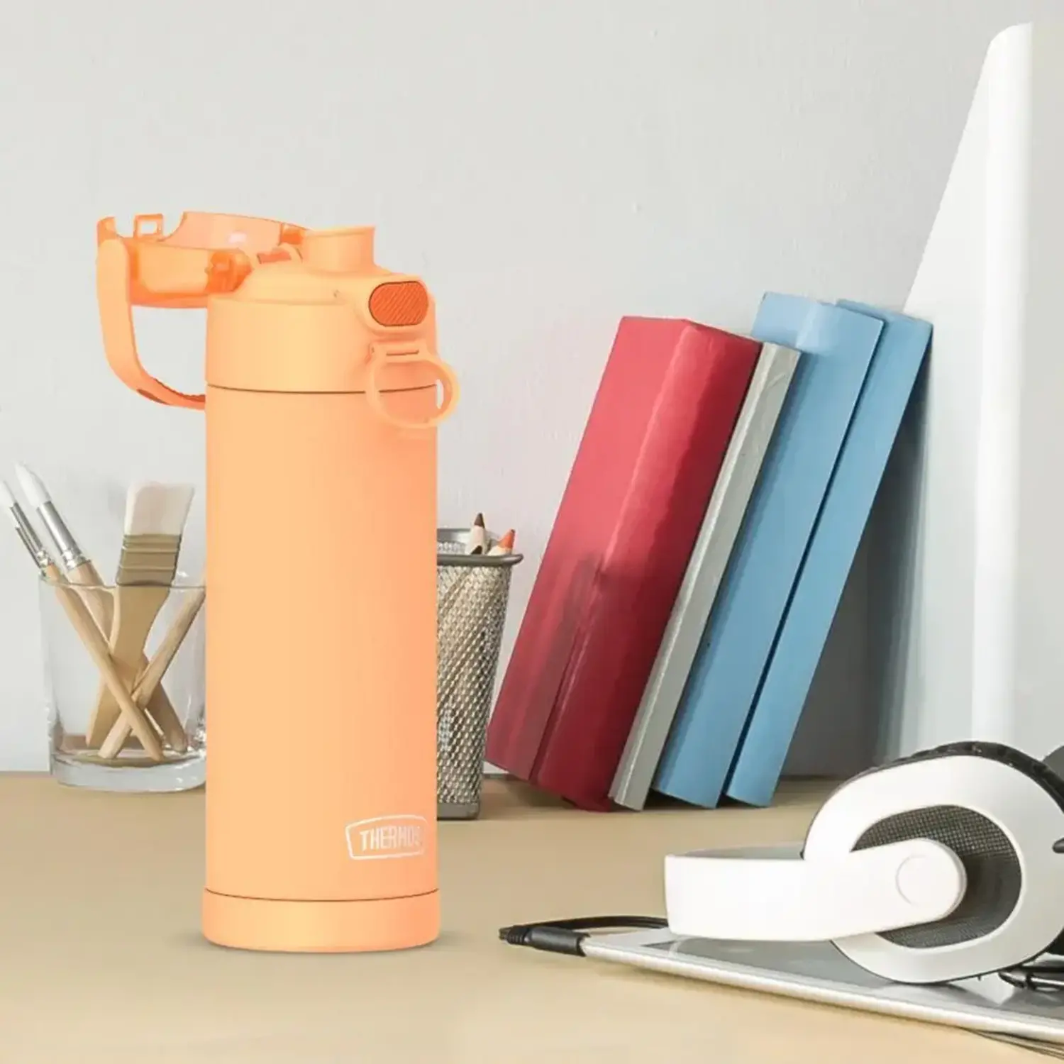 Thermos 16oz Funtainer® Water Bottle w/Locking Lid- Orange - Just