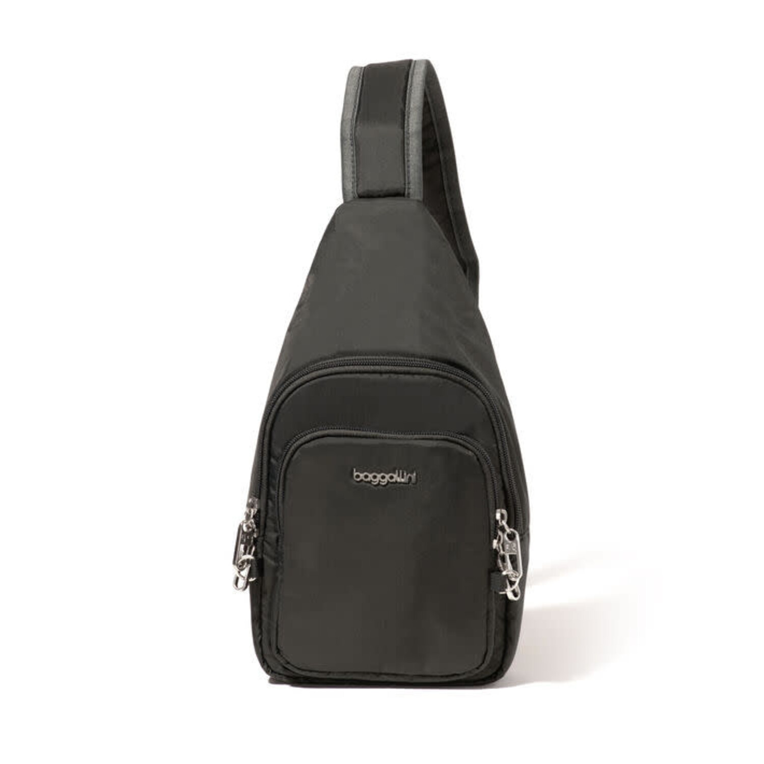 Baggallini Baggallini Securetex Anti Theft Daytripper Sling Charcoal