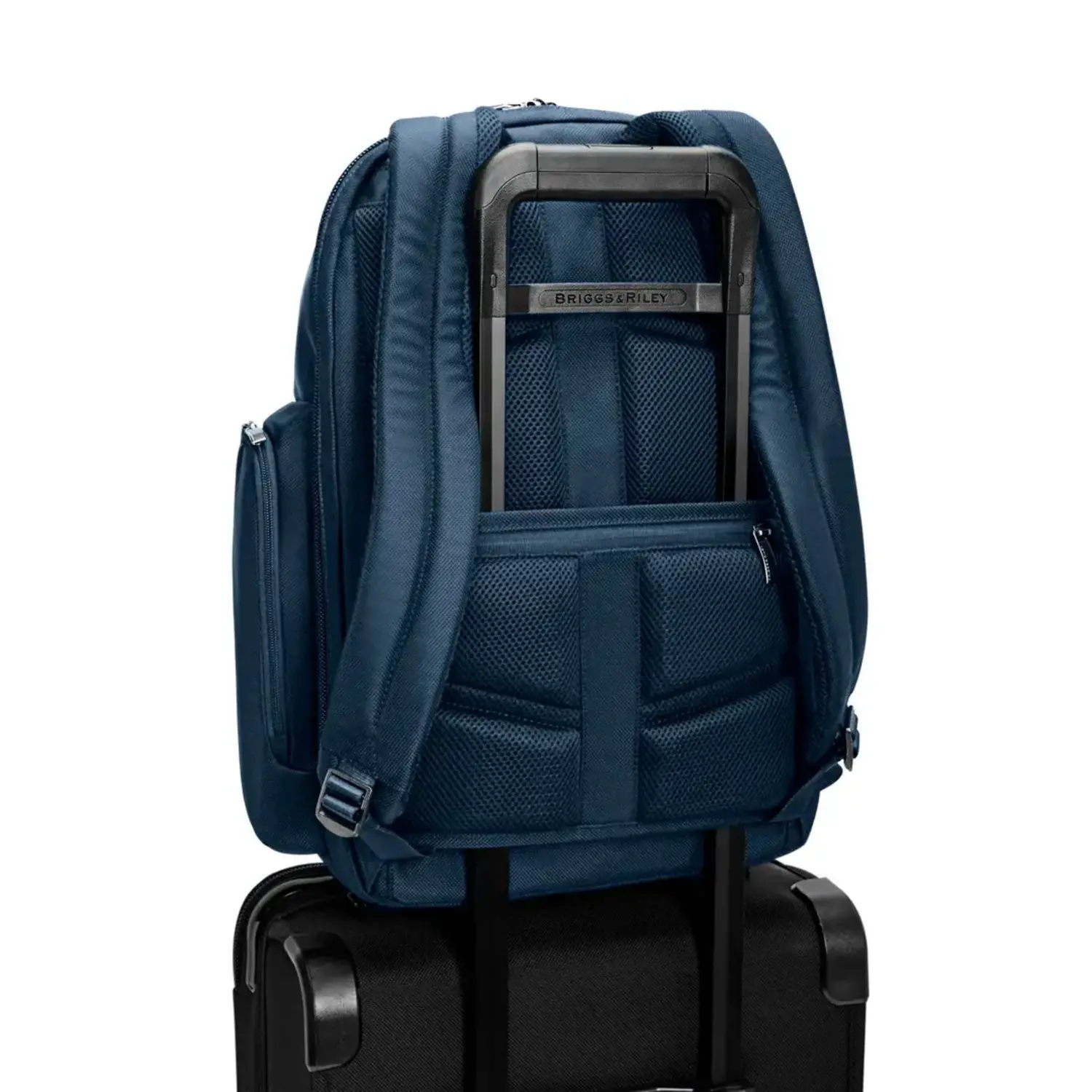 Briggs Riley @Work Medium Cargo Backpack- Navy Just Bags