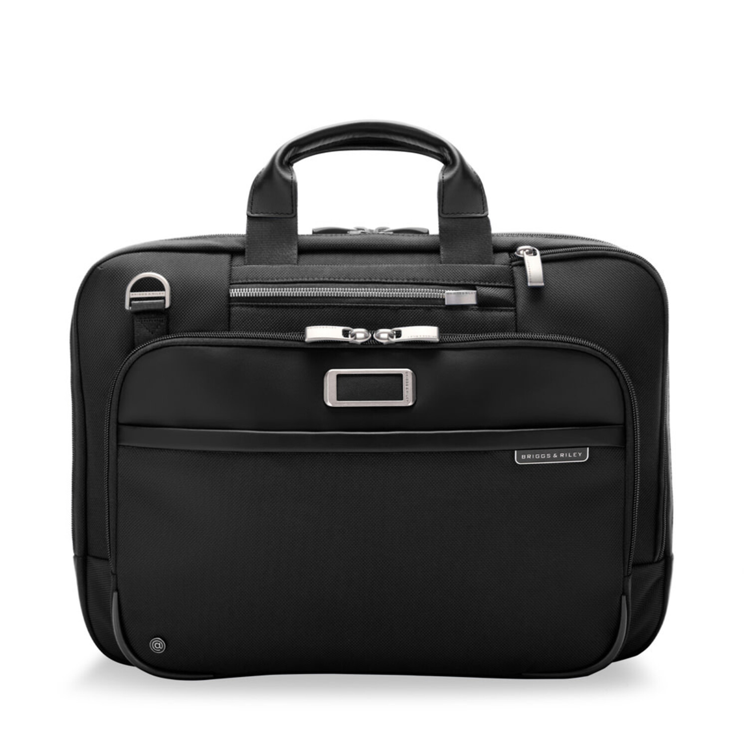 Briggs & Riley ビジネスバッグ ブラック Briggs & Riley Medium Expandable Brief - Black - Just Bags Luggage