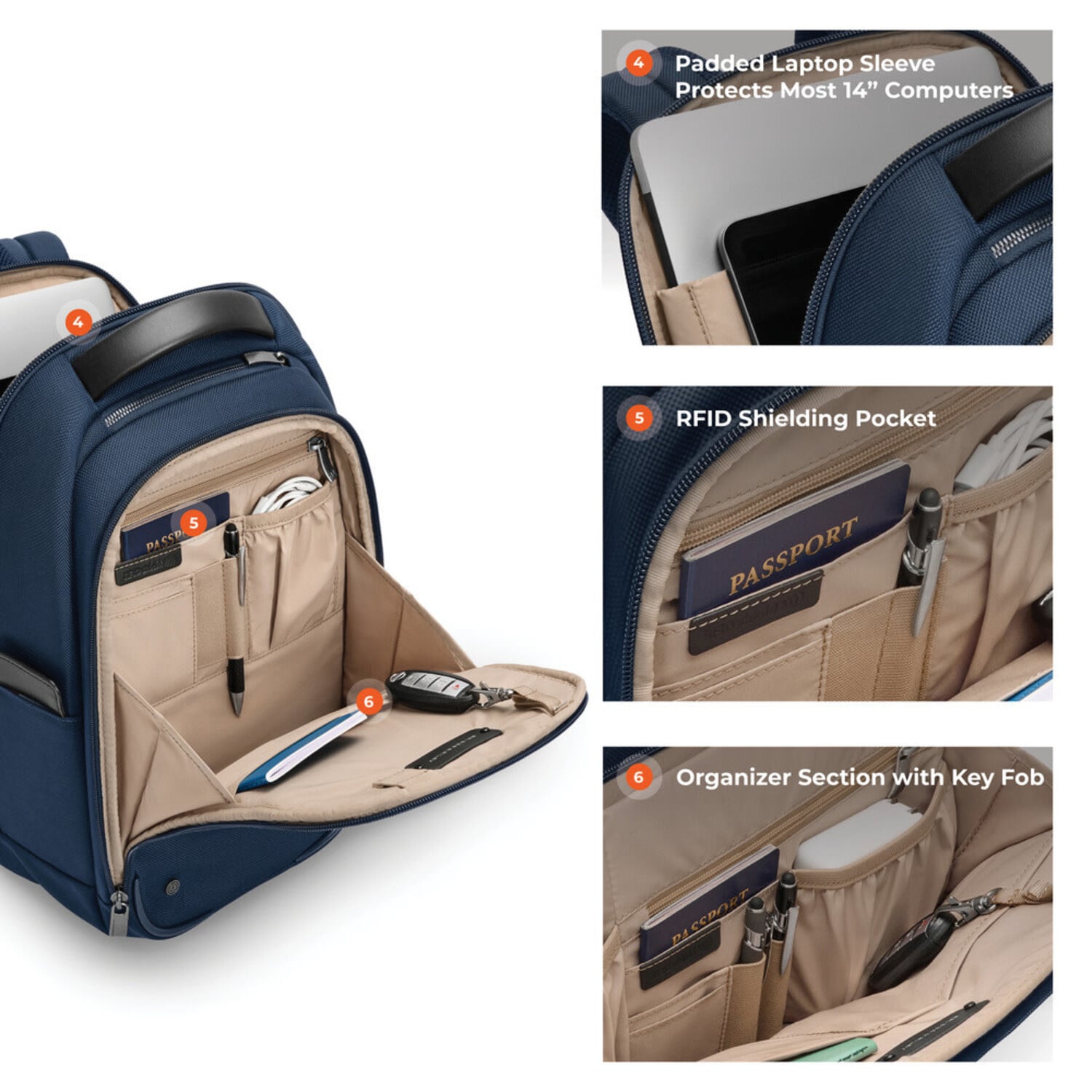 briggs and riley leather laptop backpack liner & Luggage Large Cargo - At Work At £349.00 padded laptop sleeve Briggs & Riley Rhapsody Medium