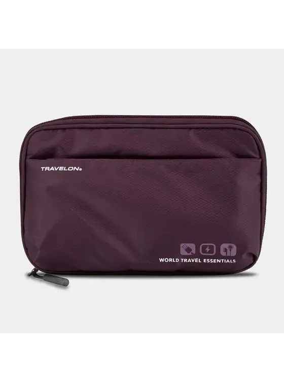 Travelon World Travel Essentials Tech Organizer, Gray Heather - Walmart.com Travelon World Travel Essentials Tech オーガナイザー パッキングオーガナイザー, ヘザーグレー
