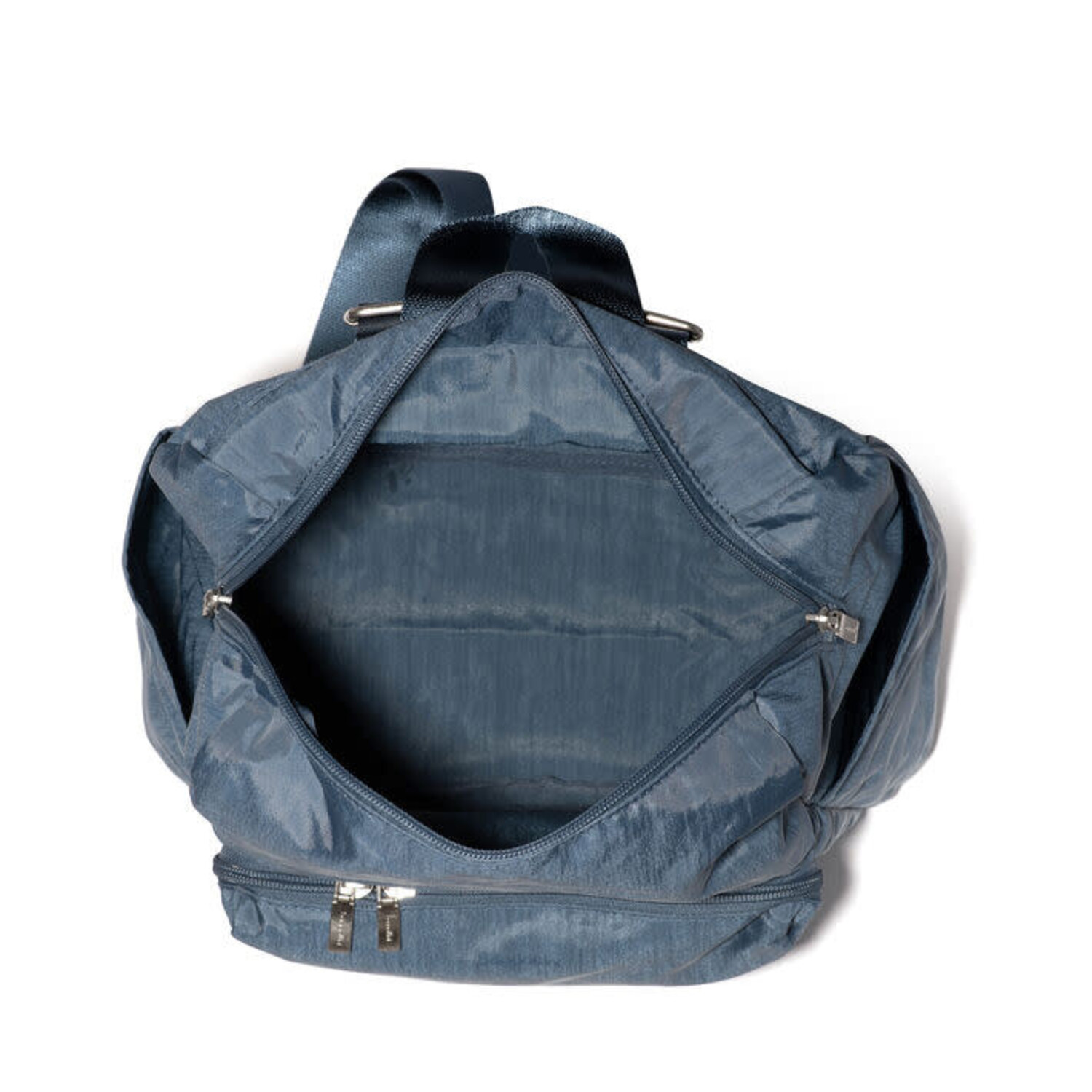 Baggallini Carryall Packable Backpack- Mist - Just Bags  display picture 1