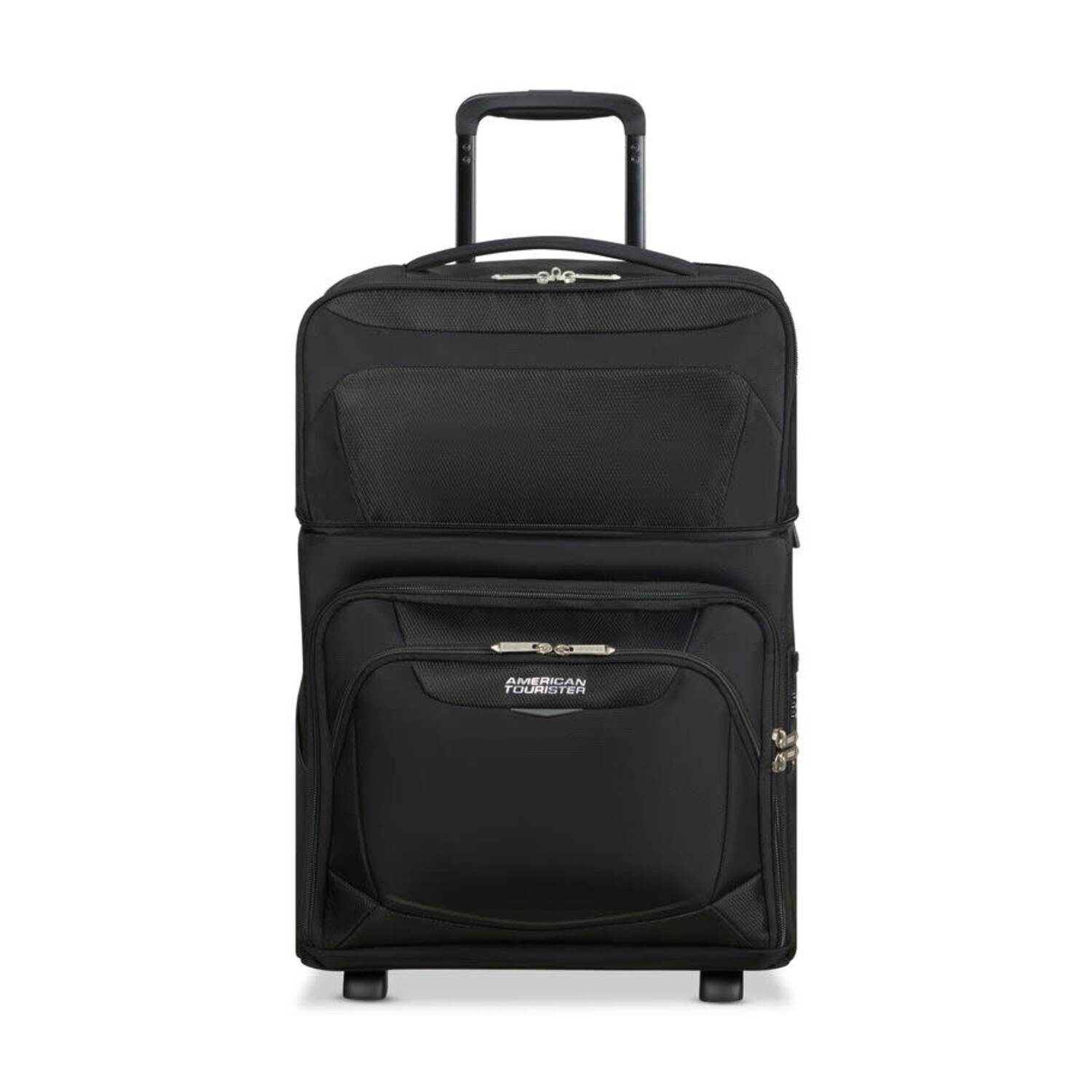 American Tourister SummerRide Expandable Upright Underseater Black Just Bags Luggage Center