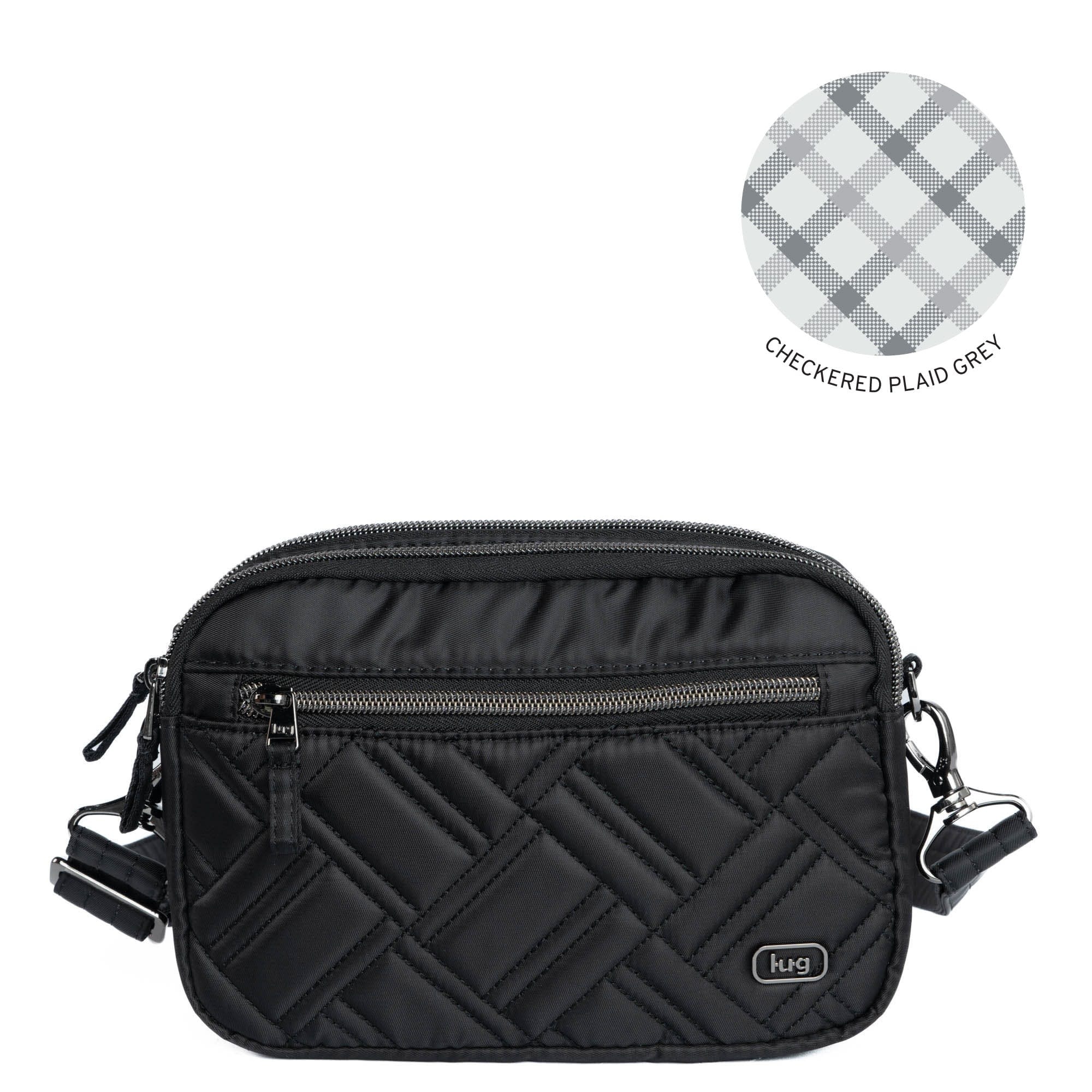Lug Super Coupe 2 Convertible Crossbody Bag Black Just Bags Luggage Center