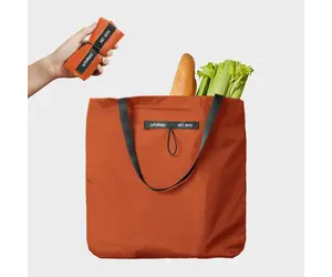 Orbitkey Foldable Tote Bag- Tangerine - Just Bags Luggage Center