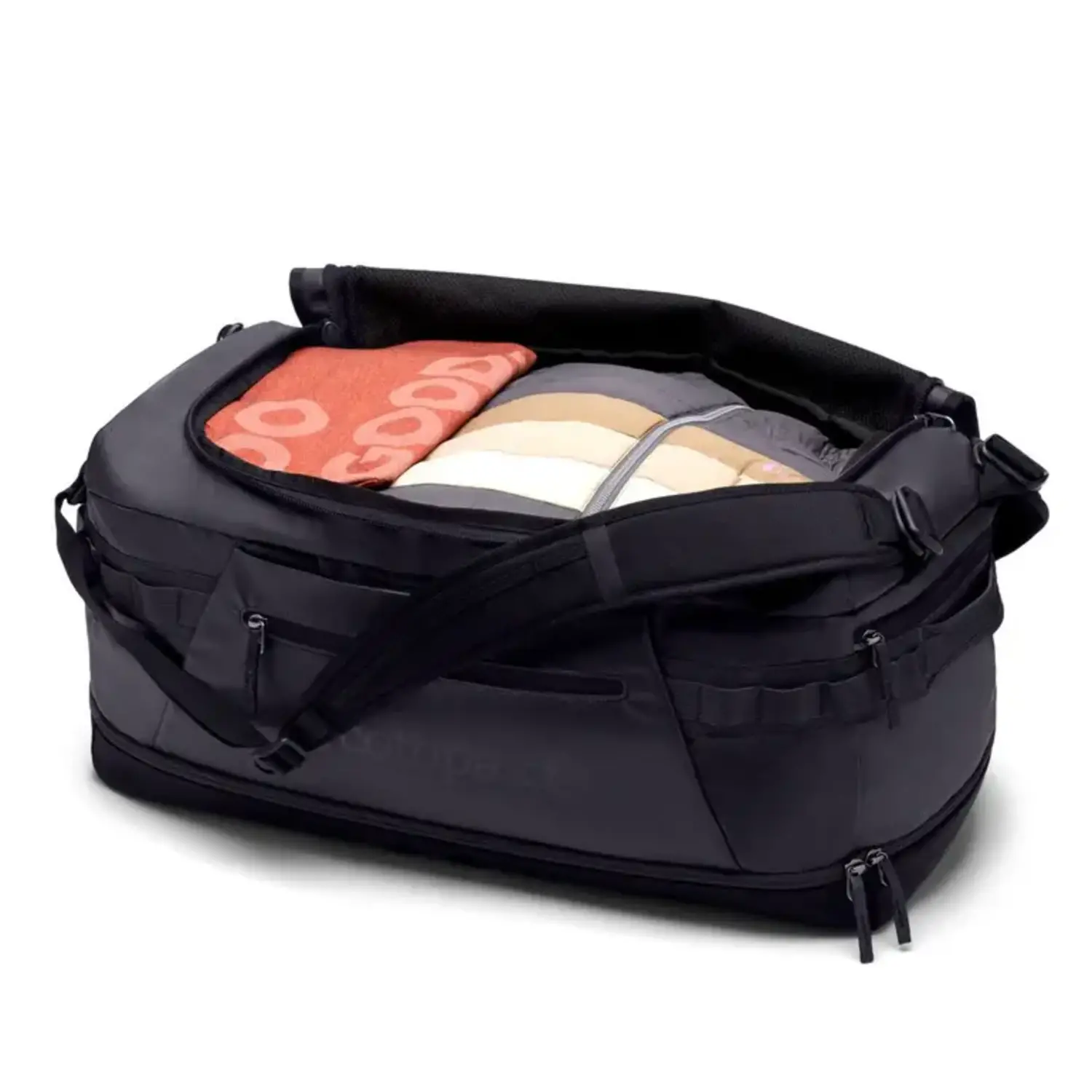 Cotopaxi Allpa 50L Duffel Bag- Cotopaxi Black - Just Bags