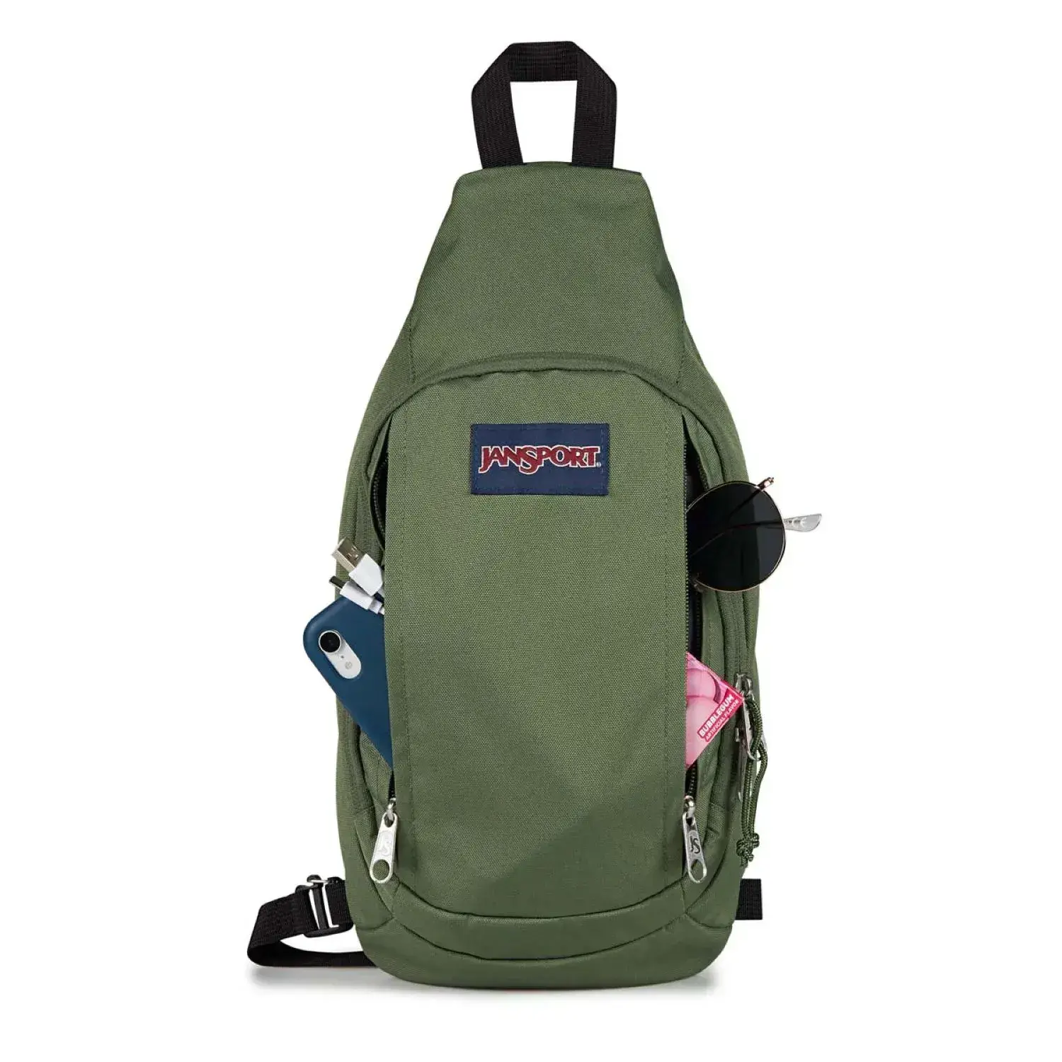 Jansport Move Sling- Cargo Green - Just Bags Luggage Center