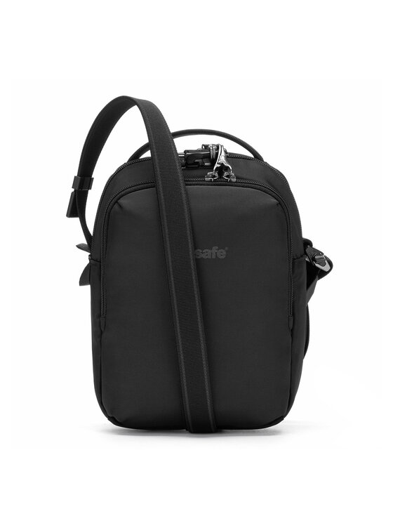 ●ESC STUDIO● easy peasy bag (black) unisex ECCO® Pot Pebbled Leather Crossbody Bag | Black