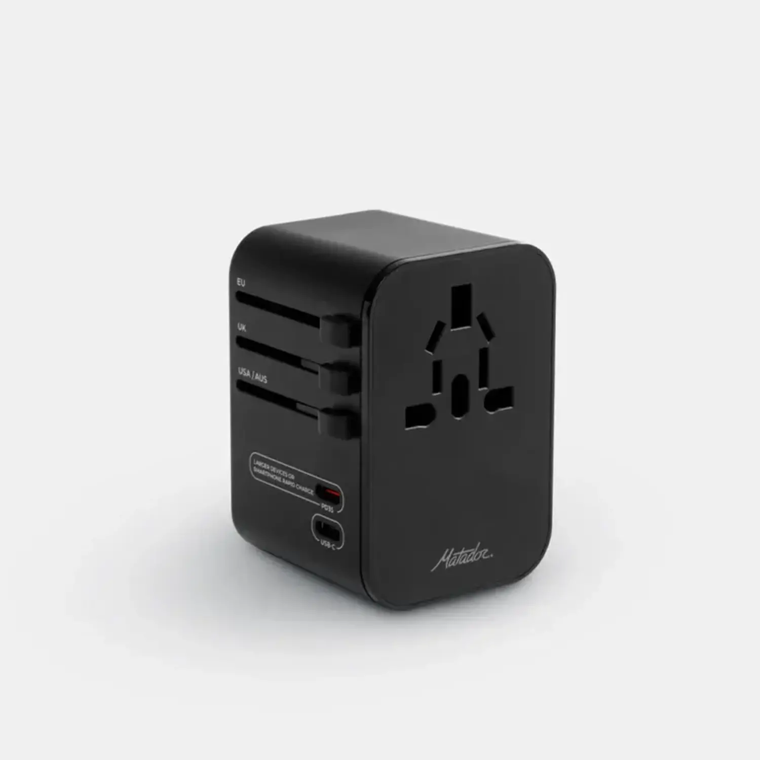 Matador Global Travel Adapter Black - Just Bags Luggage Center