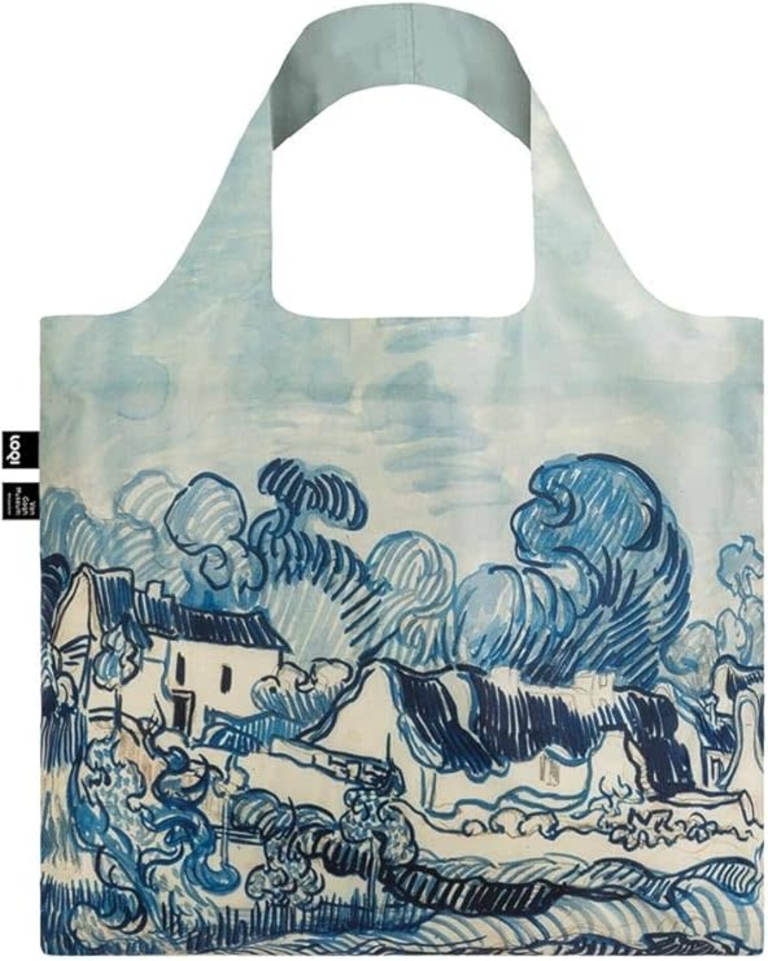 Loqi Tote Vincent van Gogh - Old Vineyard and Landscape Bag, 1890