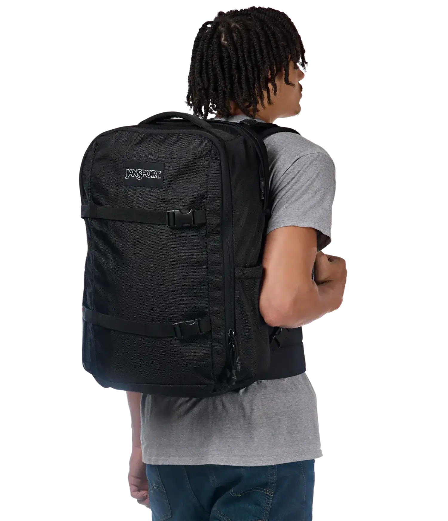 JanSport Venture Pack 40L - Black - Just Bags Luggage Center