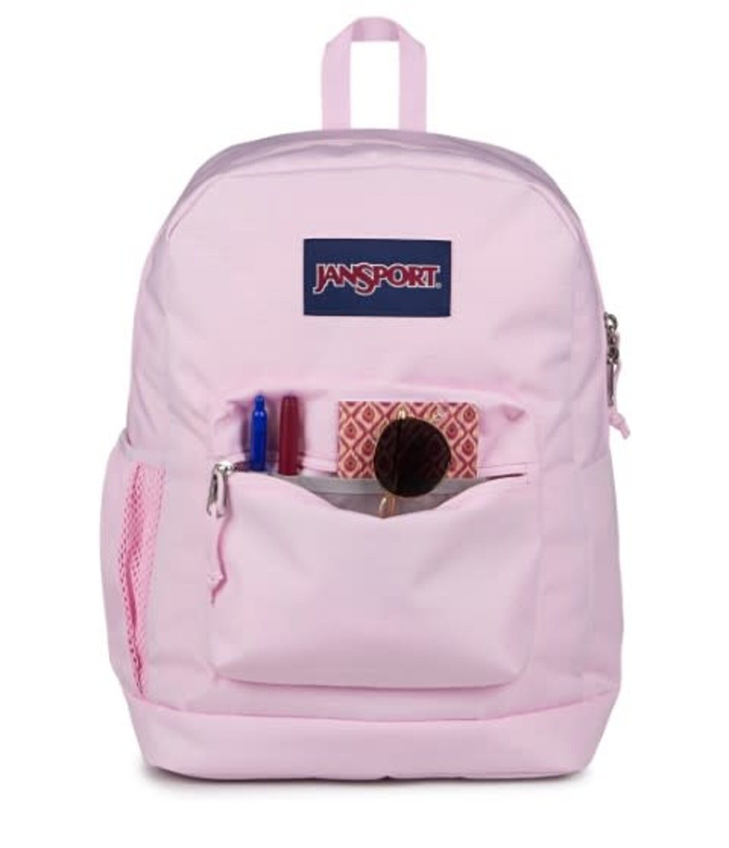 Jansport Cross Town Plus- Pink Ice - Just Bags Luggage Center