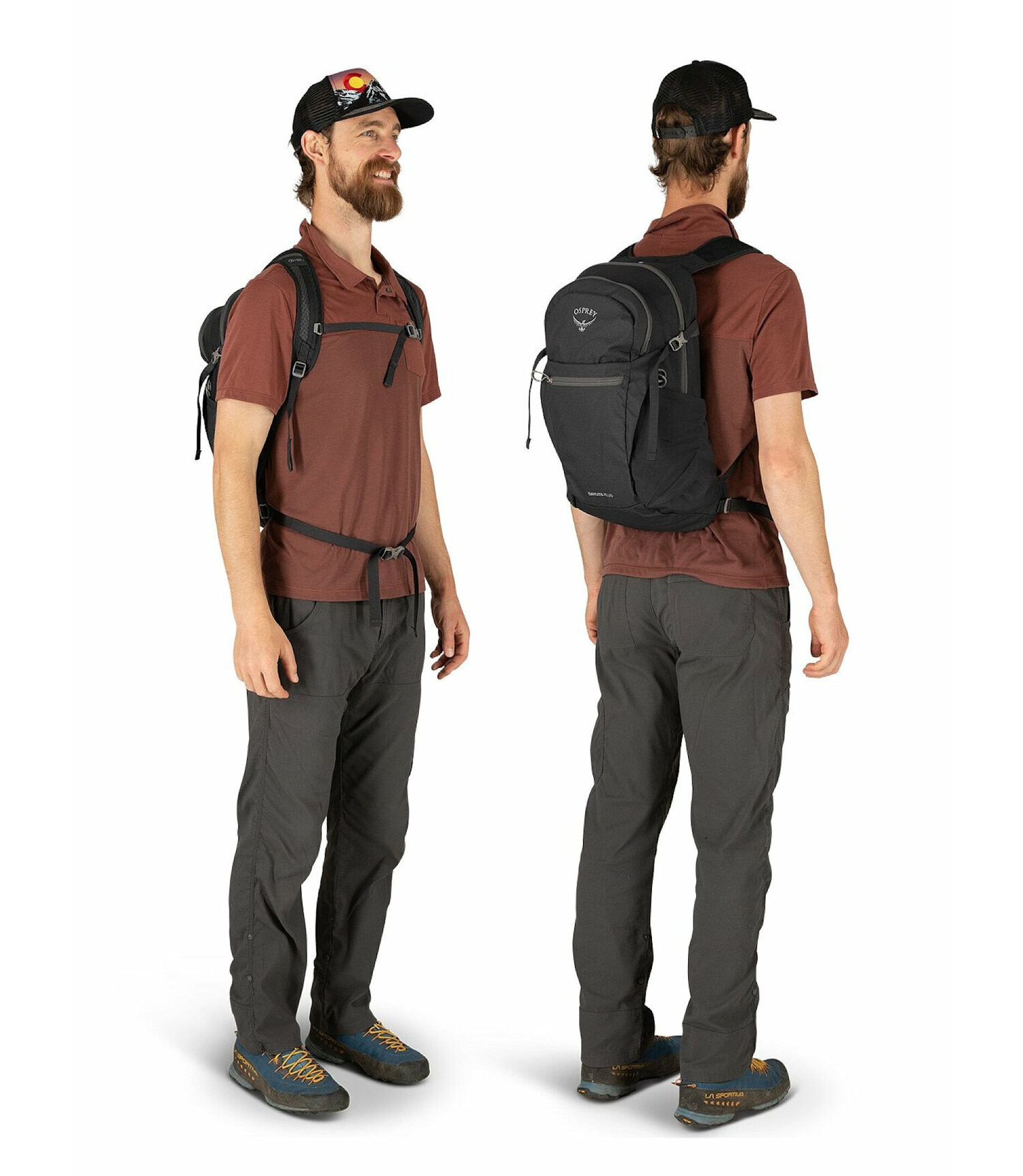 Osprey Daylite Plus Backpack- Black - Just Bags Luggage Center