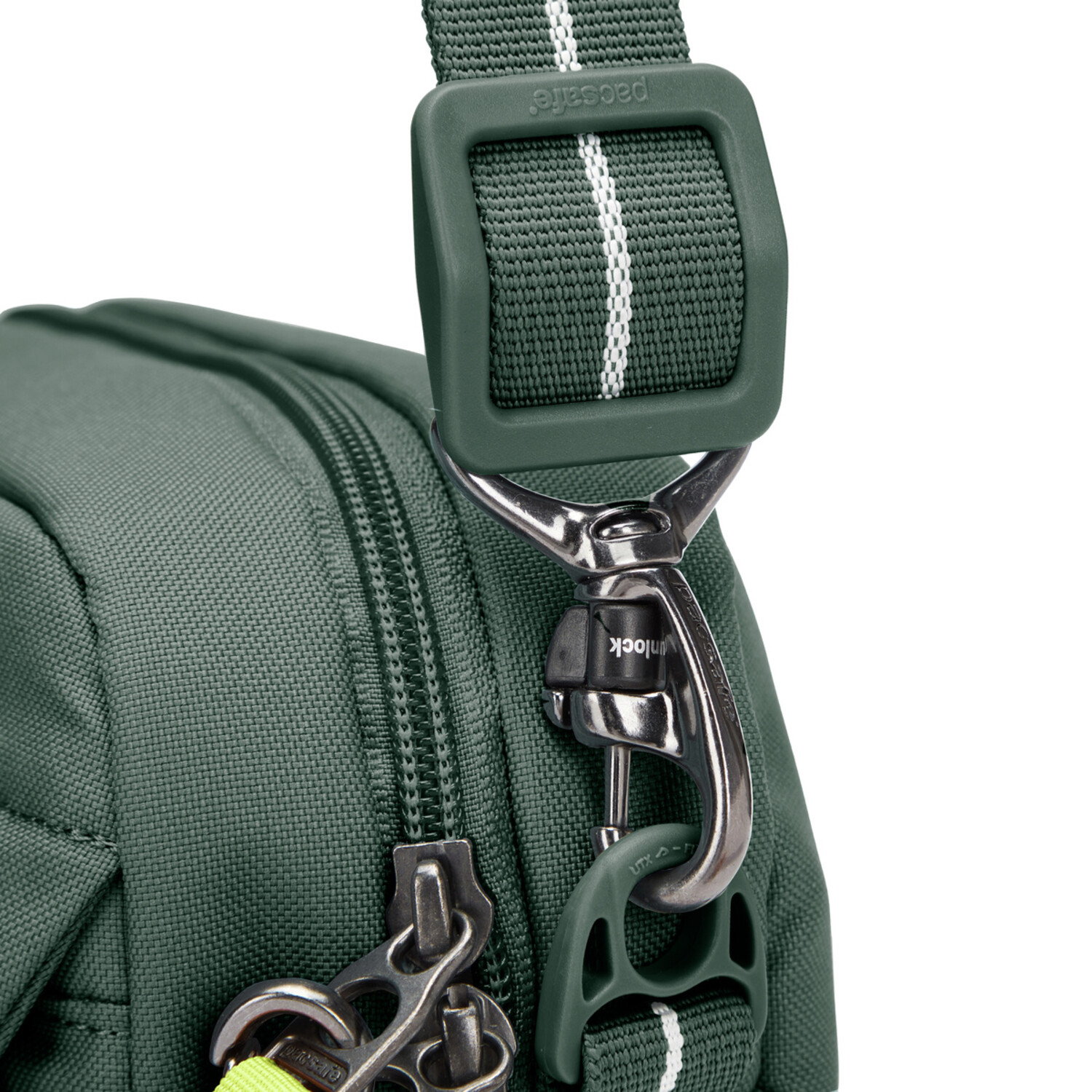 Pacsafe Go Anti-Theft Crossbody Bag - Spruce Green - Just Bags