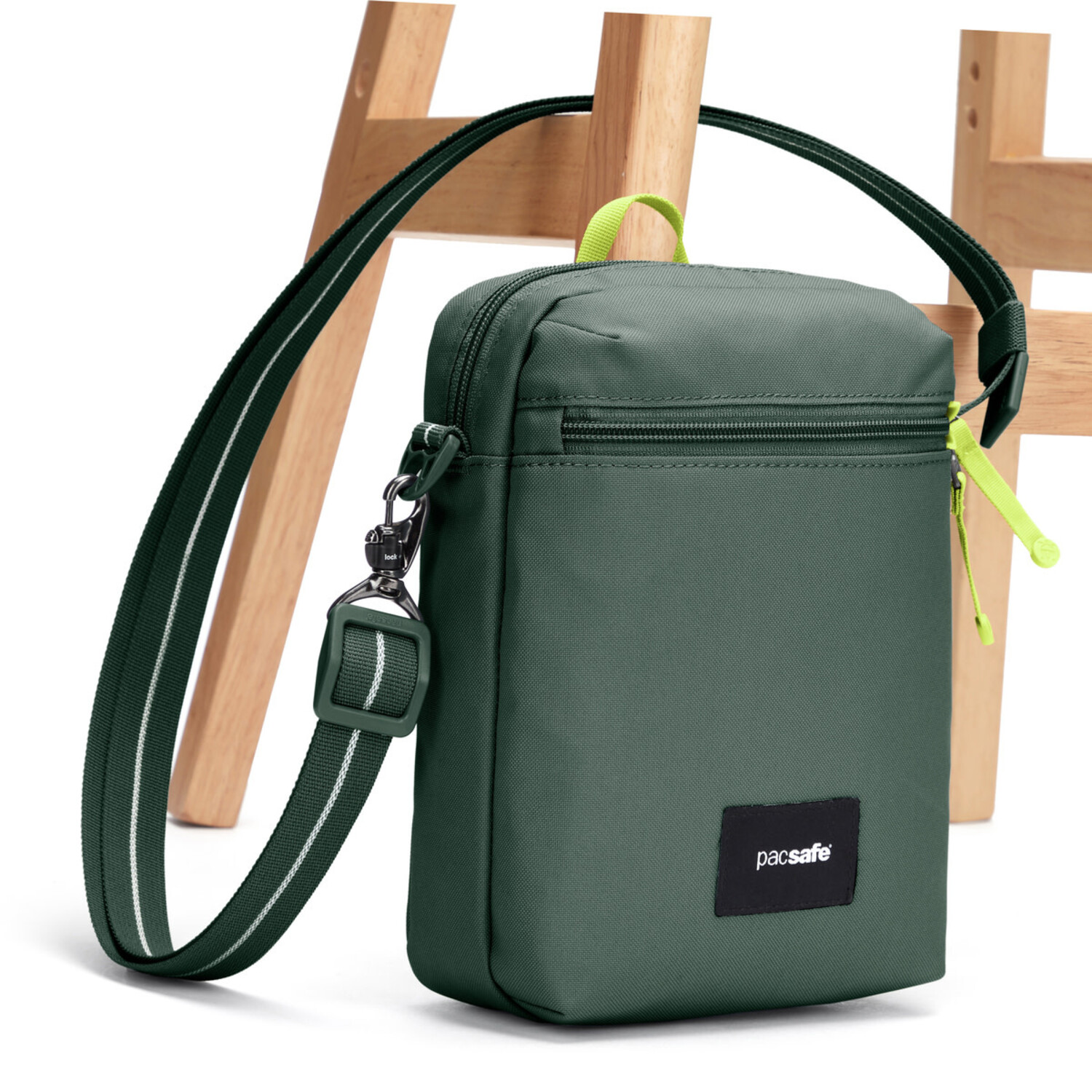 Pacsafe® GO Anti-Theft Festival Crossbody- Spruce Green - Just