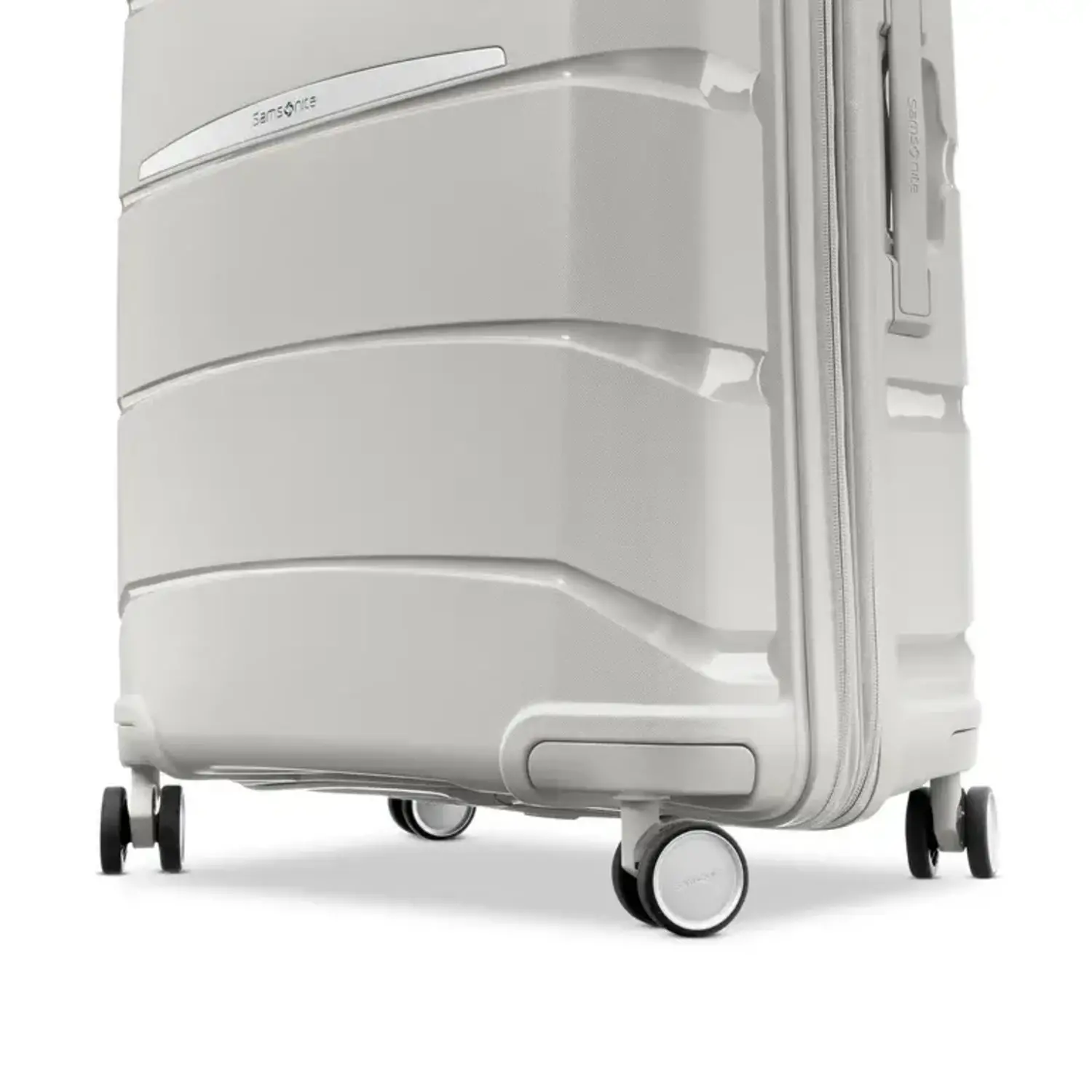 Samsonite Outline Pro Carry-On Spinner -Stone Grey - Just Bags